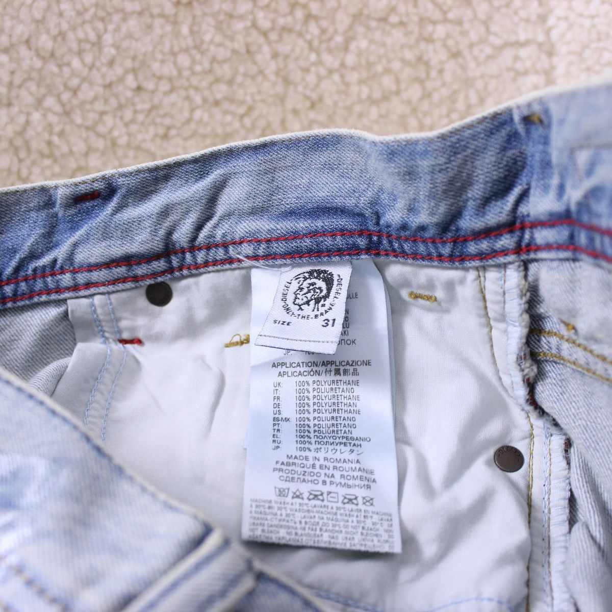 Diesel Diesel Dagh Denim Jeans Size US 31 - 14 Thumbnail