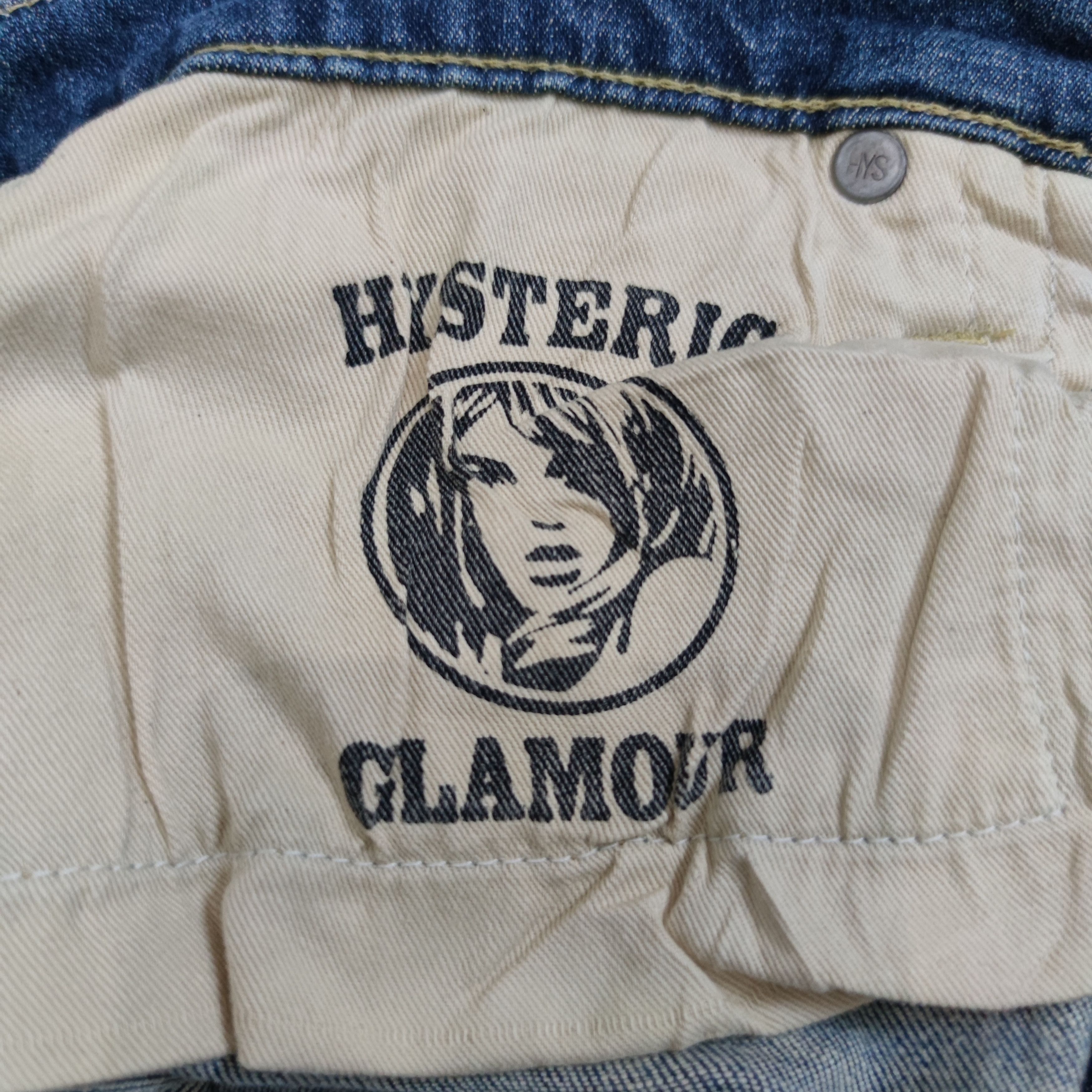 Hysteric Glamour Hysteric Glamour Distressed Studded With Patchwork Jeans Size 29" - 7 Thumbnail