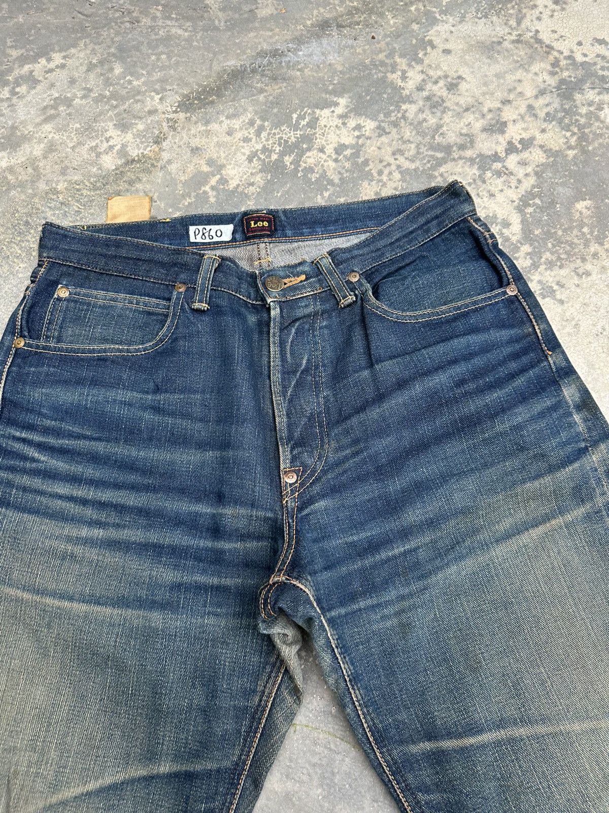 Lee Vintage Lee Lot 101 B Selvedge Denim Pant Size US 31 - 5 Thumbnail