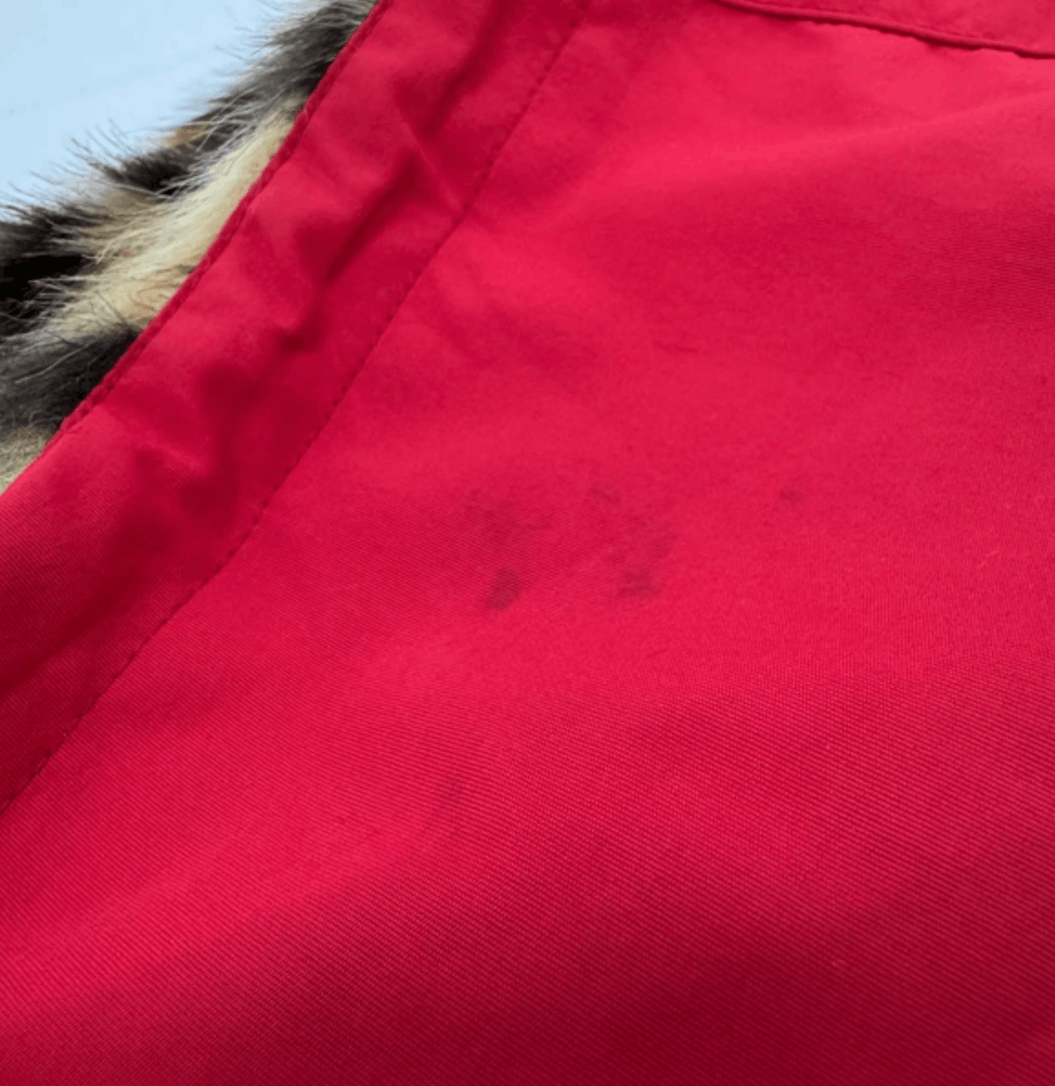 Supreme Supreme Faux Fur Reversible Hooded Track Jacket Red Size US XL / EU 56 / 4 - 10 Thumbnail