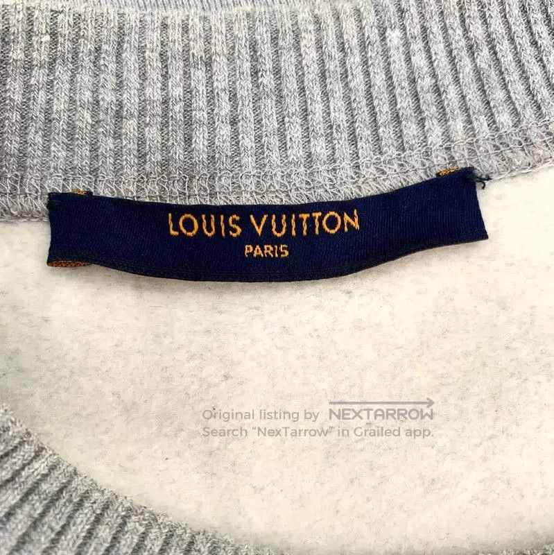 Louis Vuitton Louis Vuitton Gray Cotton Men's T-shirt . Size US XL / EU 56 / 4 - 6 Thumbnail