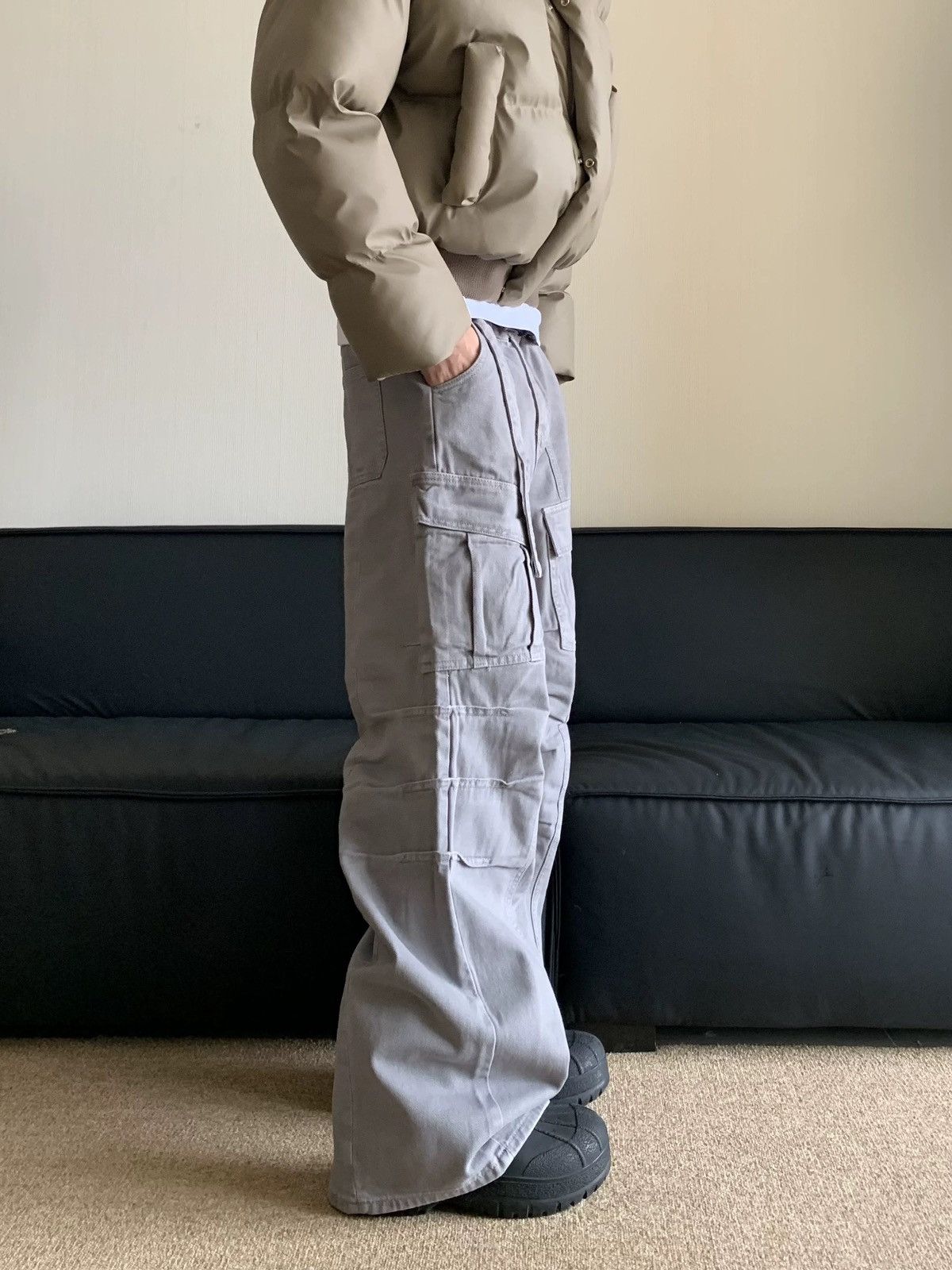 Designer × Vintage Retro punk pants Size US 32 / EU 48 - 2 Thumbnail