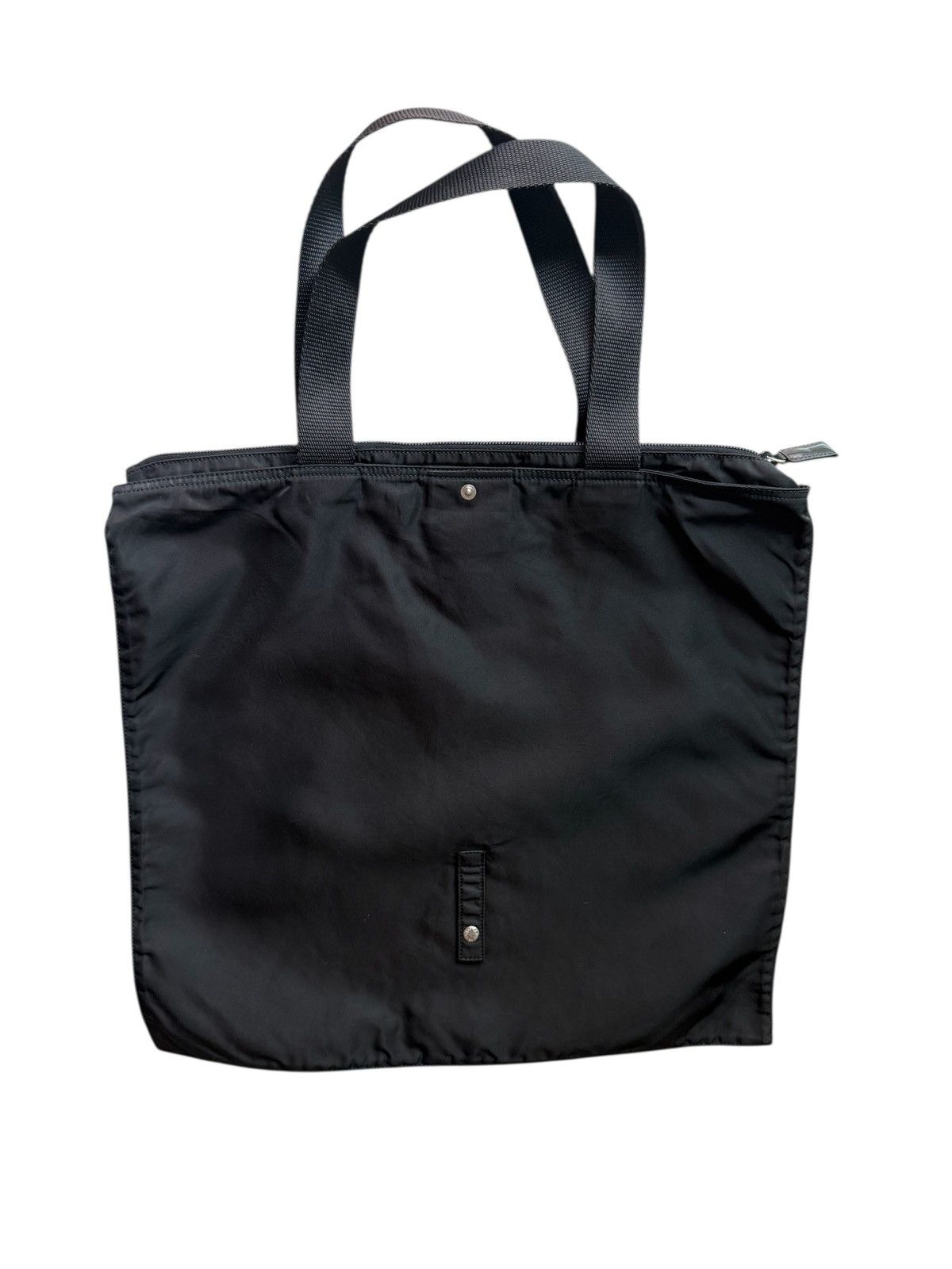 Prada PRADA black nylon tote bag saiz 16x16 inches made in ITALY Size ONE SIZE - 4 Thumbnail