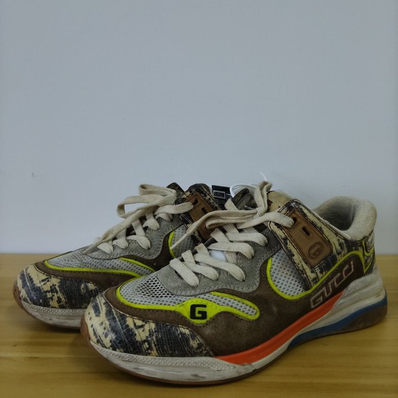 Gucci Gucci Ultrapace Low-Top Sneakers for Men - Size US 8.5 / EU 41-42 - 1 Thumbnail