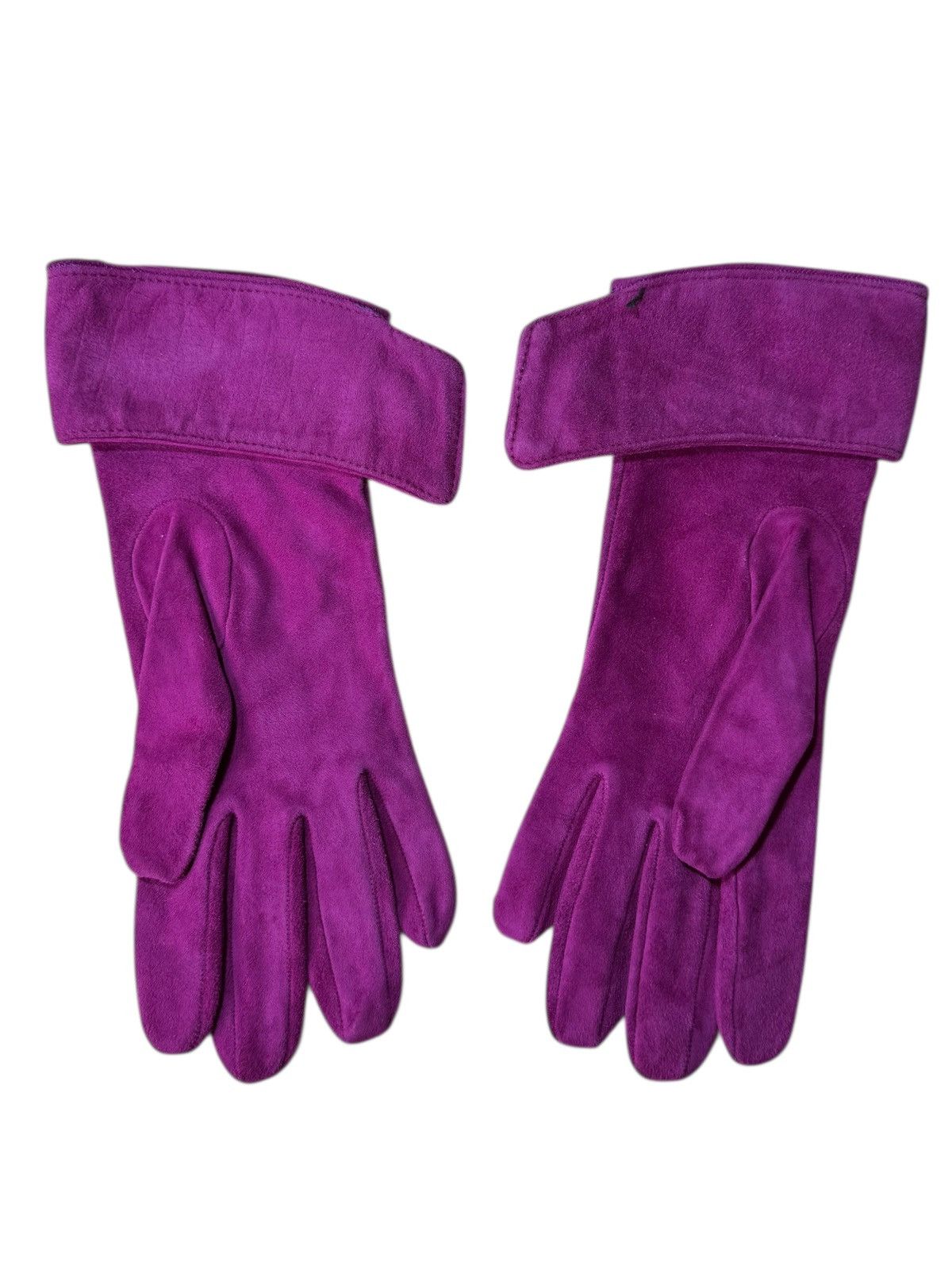 Versace Gianni Versace Suede Gloves Jewel Buttons M Size ONE SIZE - 3 Thumbnail