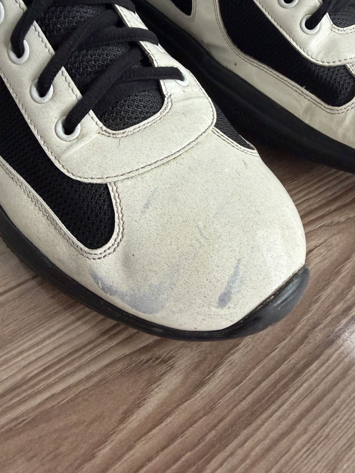 Prada America cup leather trainers Size US 12 / EU 45 - 7 Thumbnail