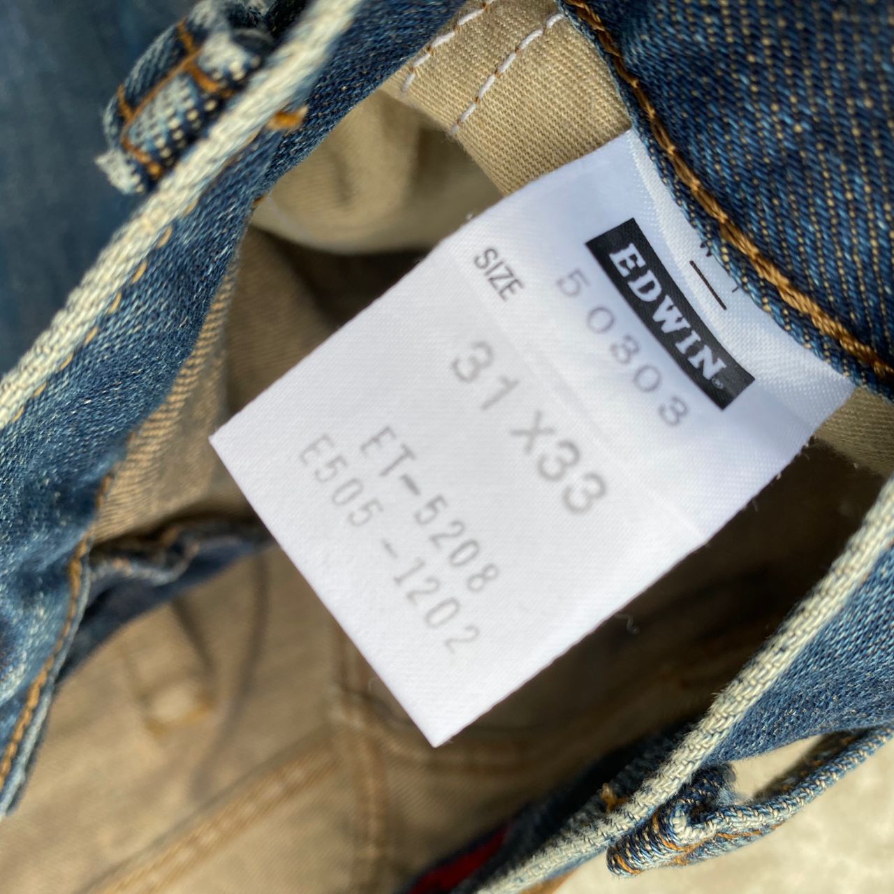 Edwin Vintage Edwin 503 Regular Distressed Denim Size US 30 / EU 46 - 15 Thumbnail