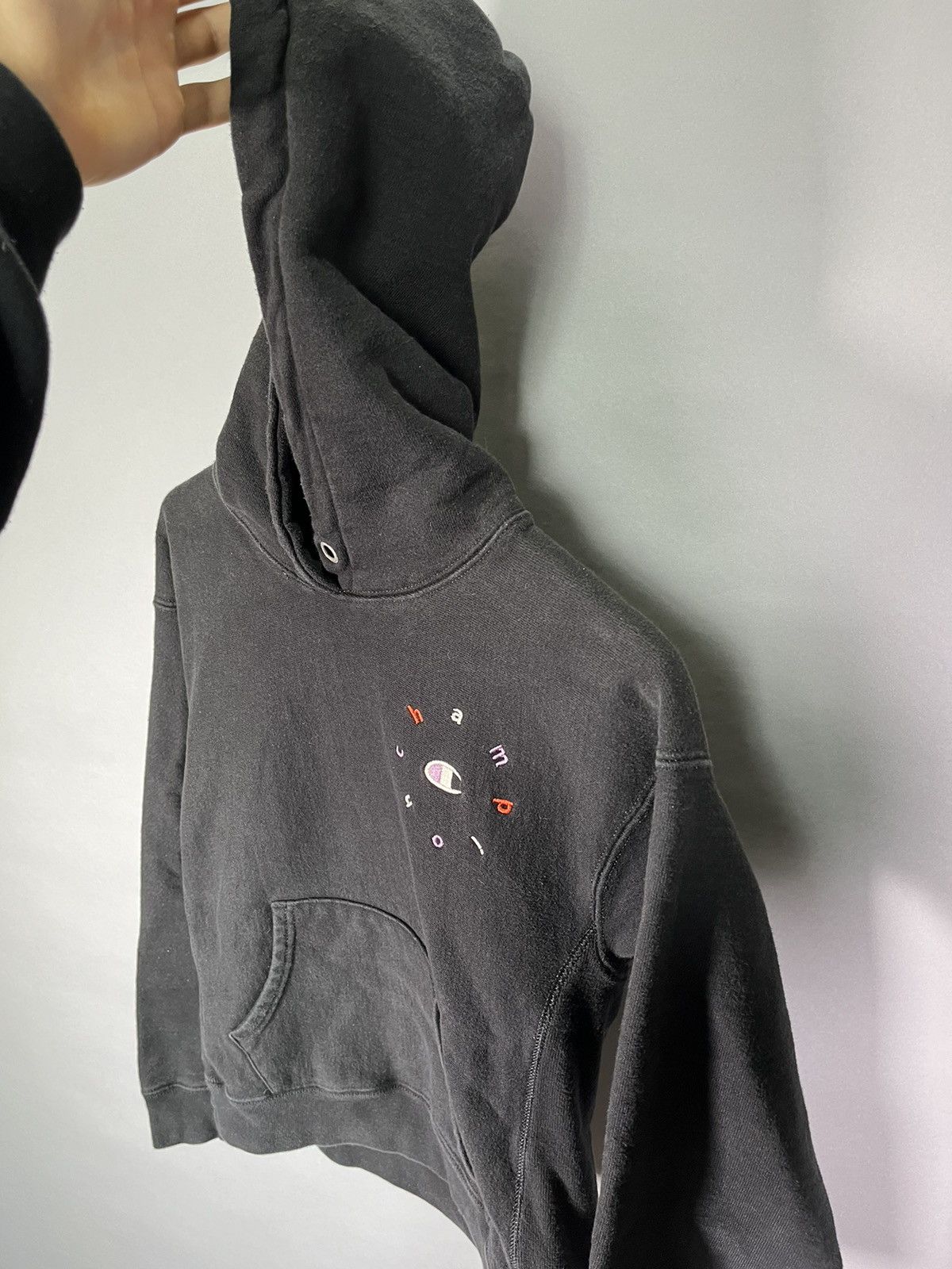Champion Black Champion Reverse Weave Hoodie Size US S / EU 44-46 / 1 - 4 Thumbnail