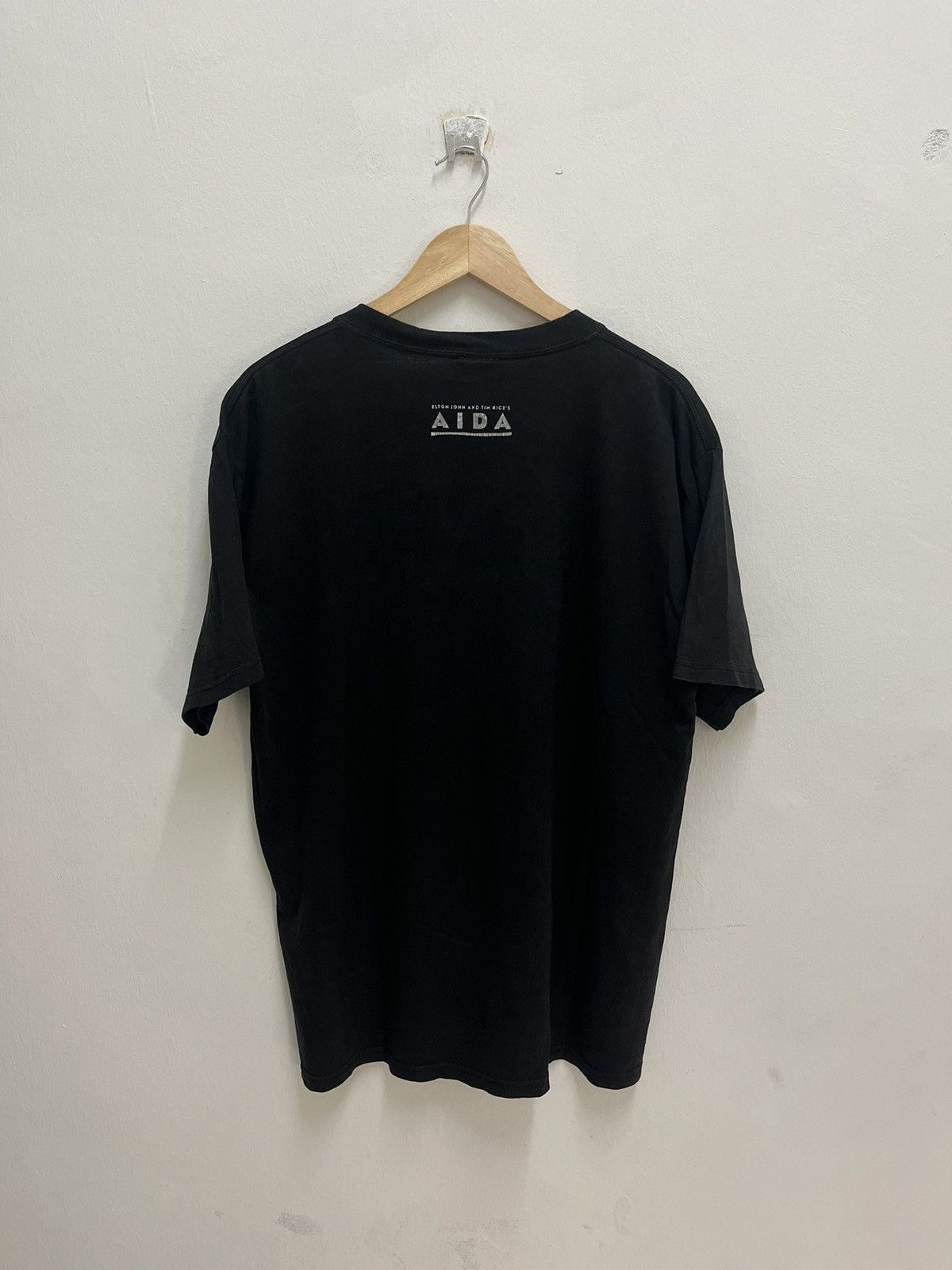 Band Tees Vintage 90s Elton John and Tim Rice’s AIDA T shirt Singer Size US L / EU 52-54 / 3 - 3 Thumbnail