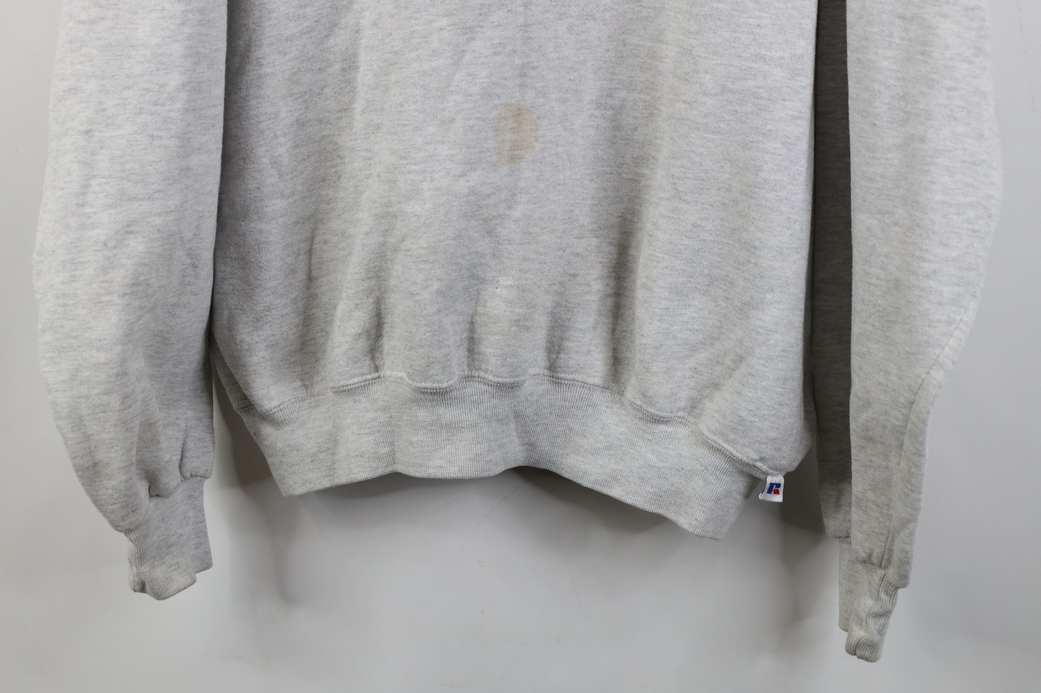 Russell Athletic Vintage 90s Russell Athletic Crewneck Sweatshirt Gray USA Size US XXL / EU 58 / 5 - 3 Thumbnail