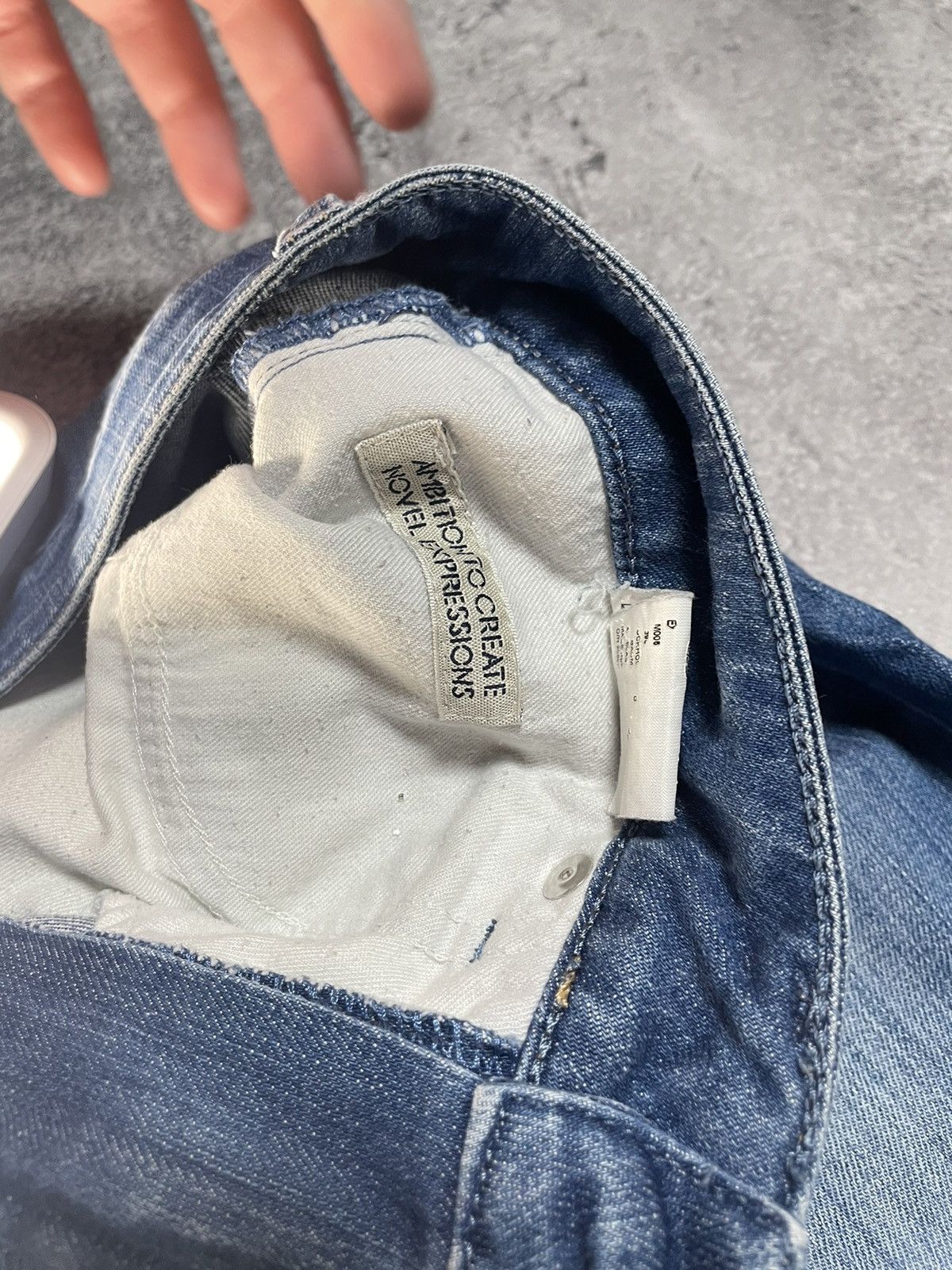 Acne Studios ACNE Blue Denim Skinny Pants Jeans 29x32 Size US 32 / EU 48 - 15 Thumbnail