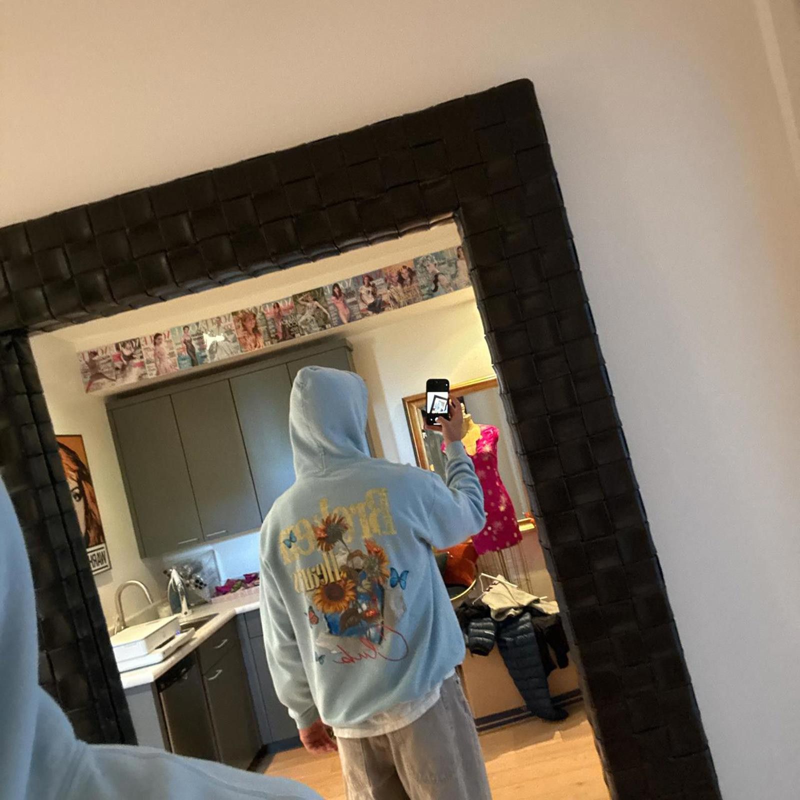 Zumiez Broken Promises Blue Hoodie Size US M / EU 48-50 / 2 - 2 Thumbnail