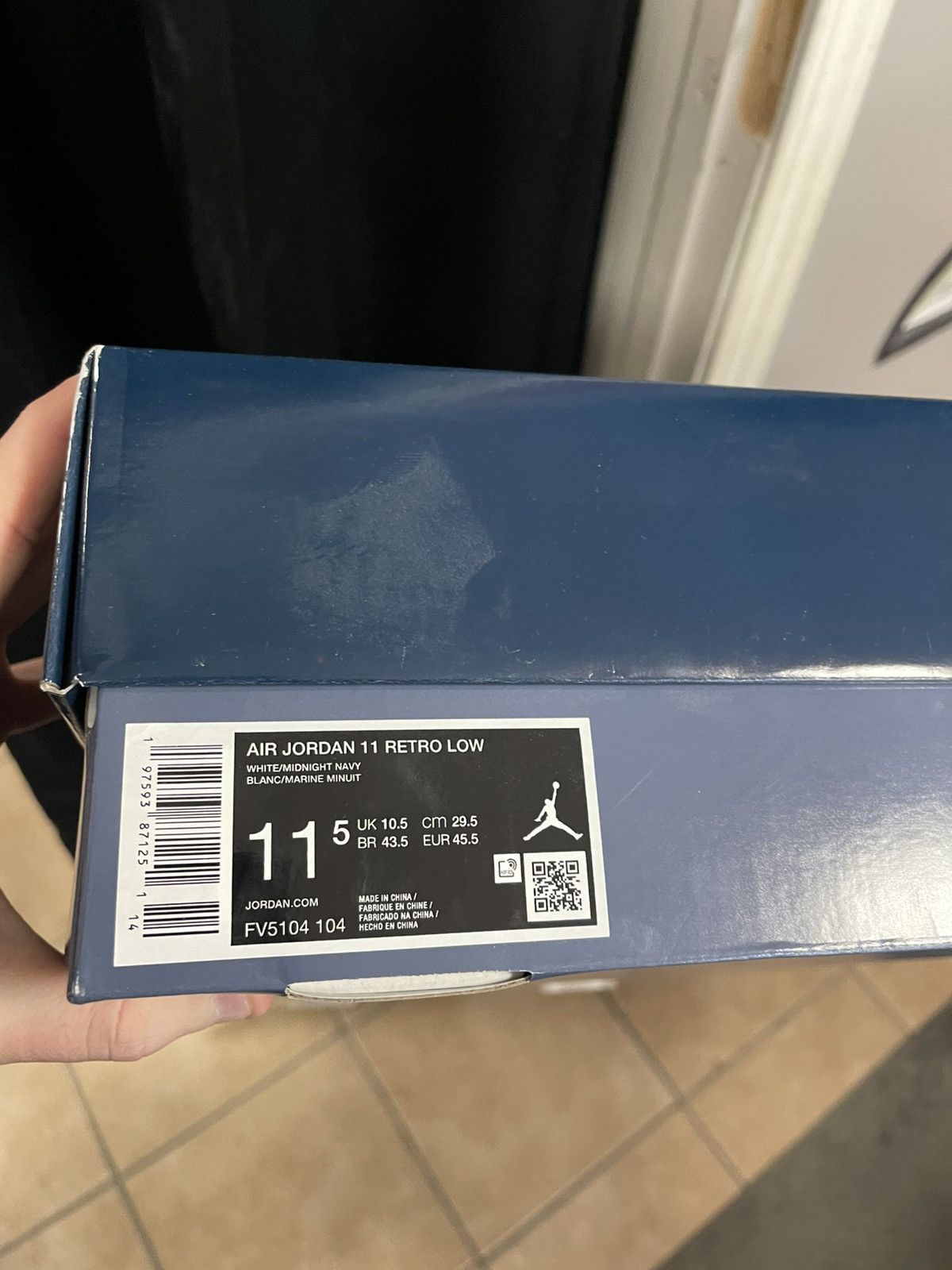 Jordan Brand Size 11.5 - Jordan 11 Low Diffused Blue Very Clean! Size US 11.5 / EU 44-45 - 12 Thumbnail
