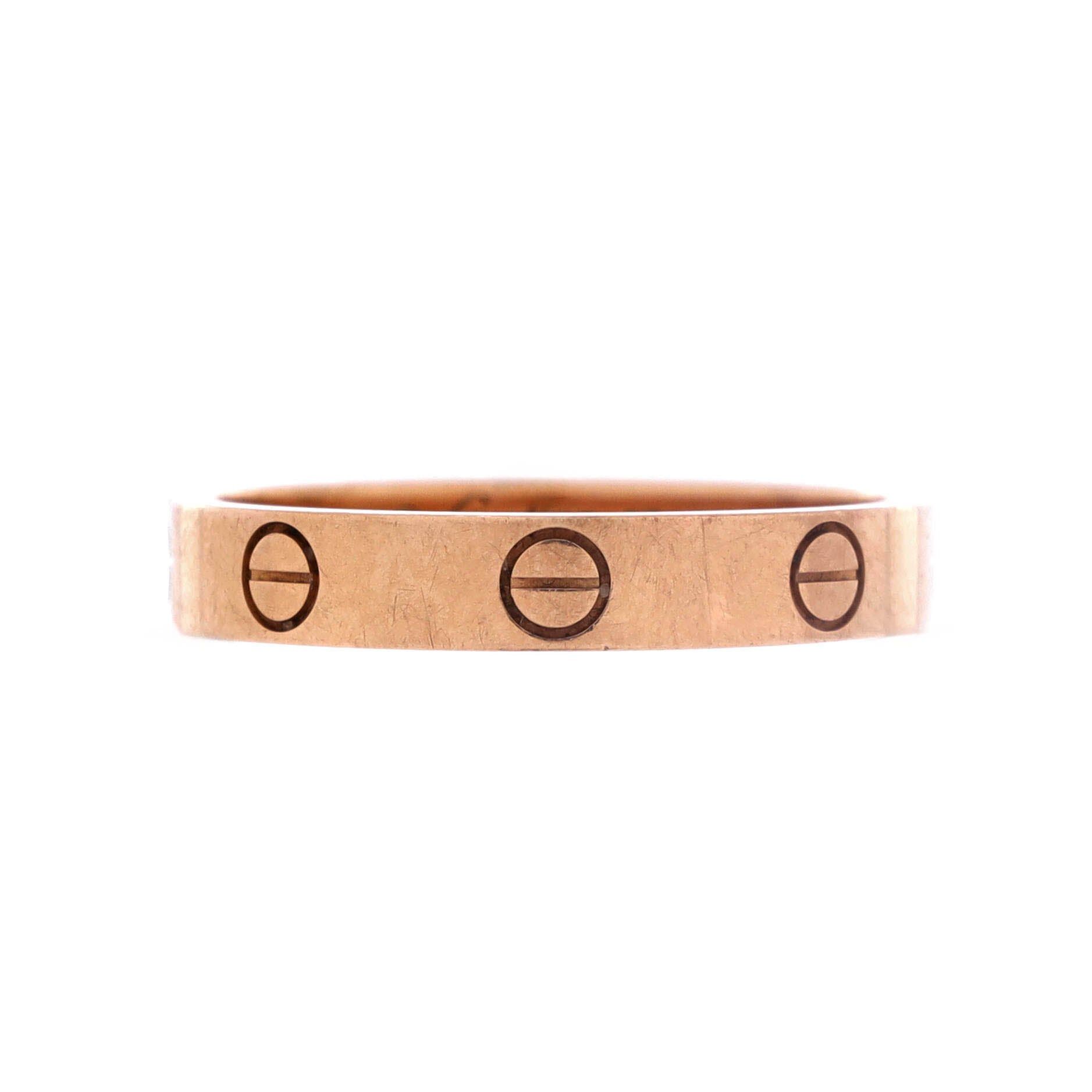 Cartier Love Wedding Band Ring Size ONE SIZE - 1 Thumbnail