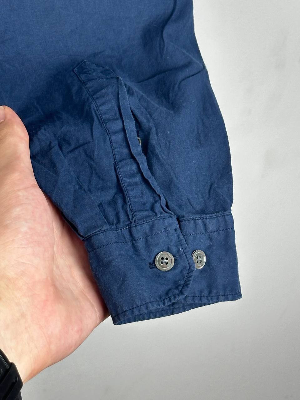 Hartford Hartford Scandinavian Stand Collar Navy Shirts Size: XXL Size US XXL / EU 58 / 5 - 7 Thumbnail