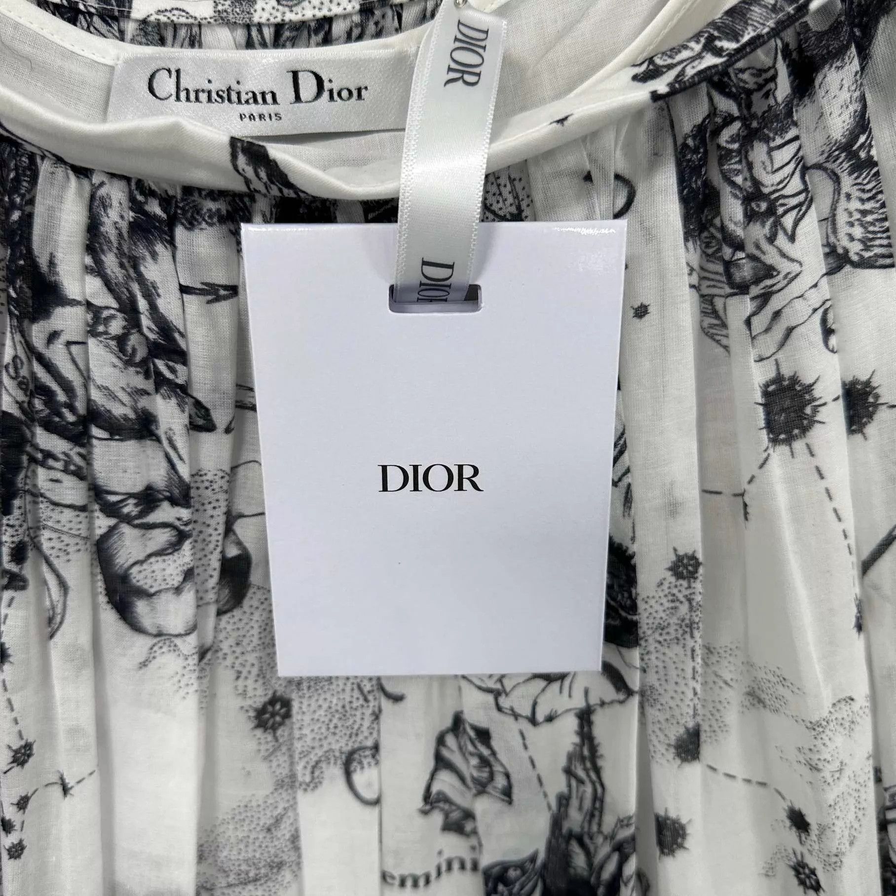 Dior Dior Constellation Ink 2pc Midi Skirt Women 38 Size S / US 4 / IT 40 - 6 Thumbnail