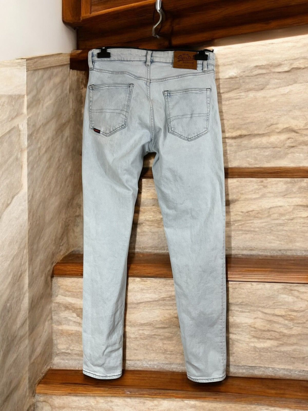 Superdry Superdry Conor 05 Taper light blue jeans size W30 L32 Size US 30 / EU 46 - 3 Thumbnail