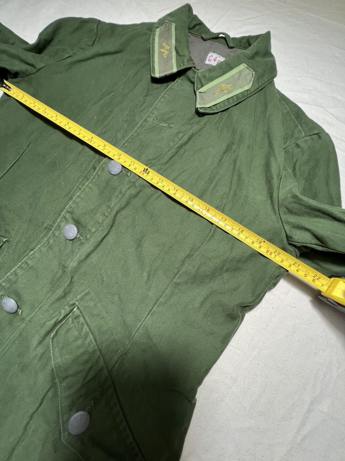 Vintage Vintage 70c Swedish Army C48 Field Jacket Size US M / EU 48-50 / 2 - 7 Thumbnail