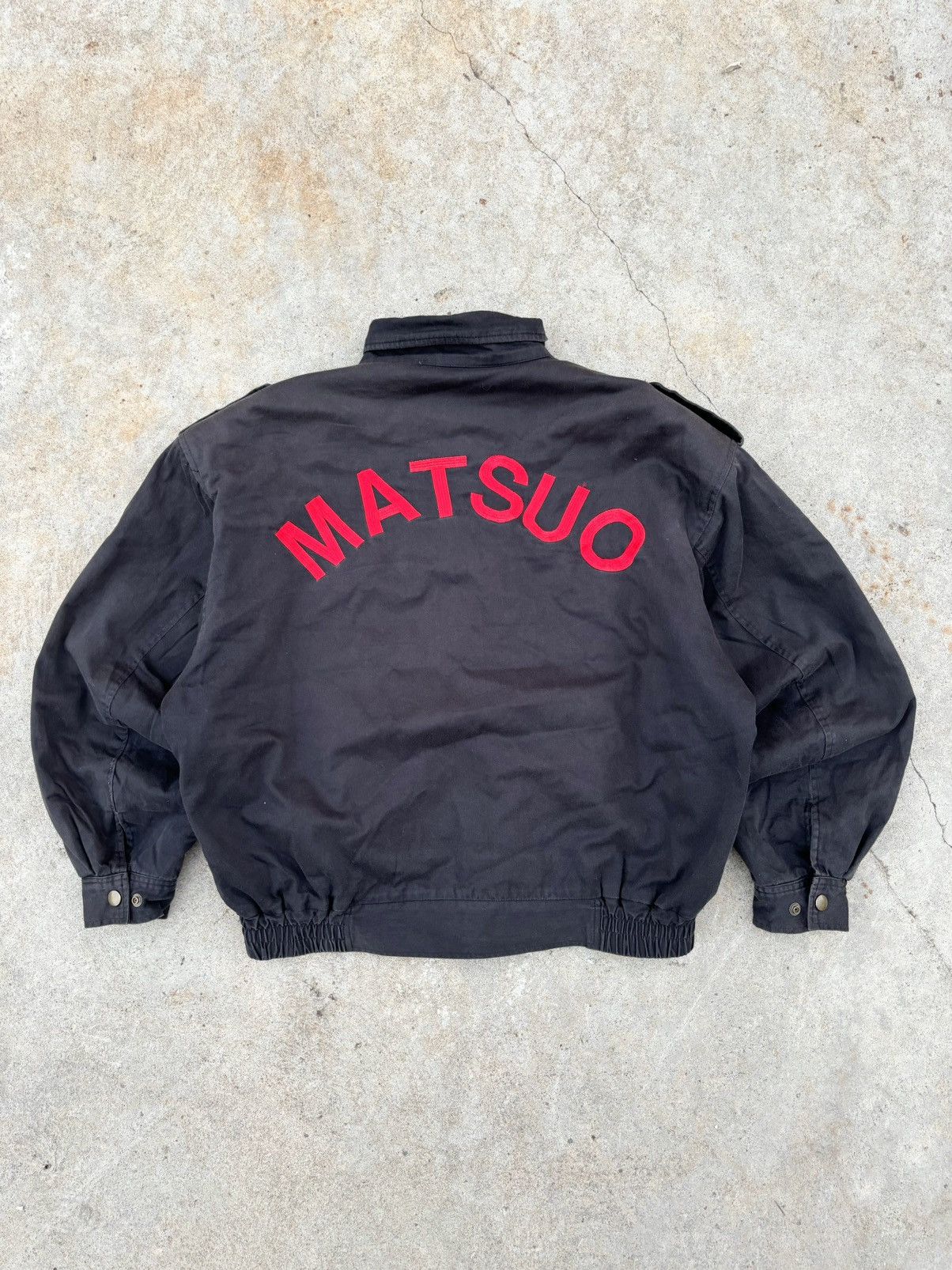 If Six Was Nine Rare Matsuo Bomber Jacket Size US M / EU 48-50 / 2 - 2 Thumbnail