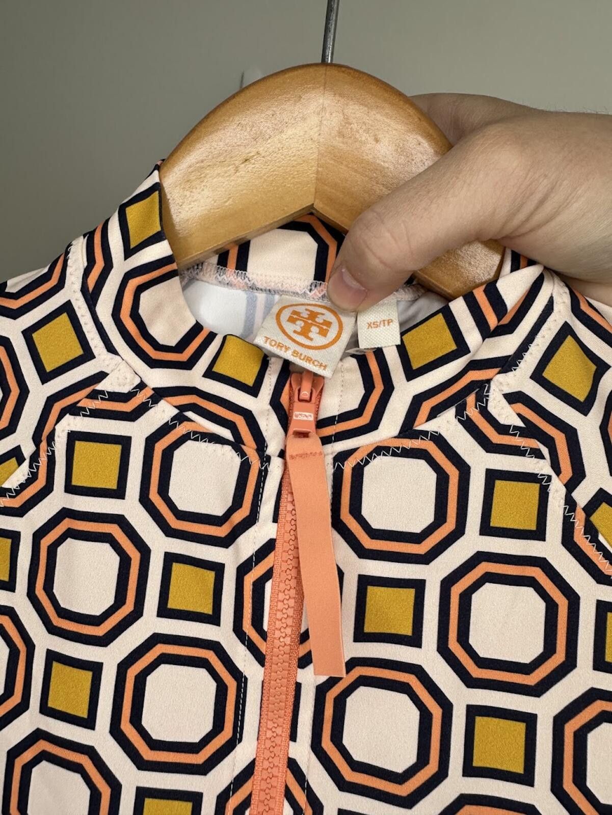 Other NWOT Tory Burch Geo Surf Shirt Rashguard - Sz. XS Size ONE SIZE - 5 Thumbnail