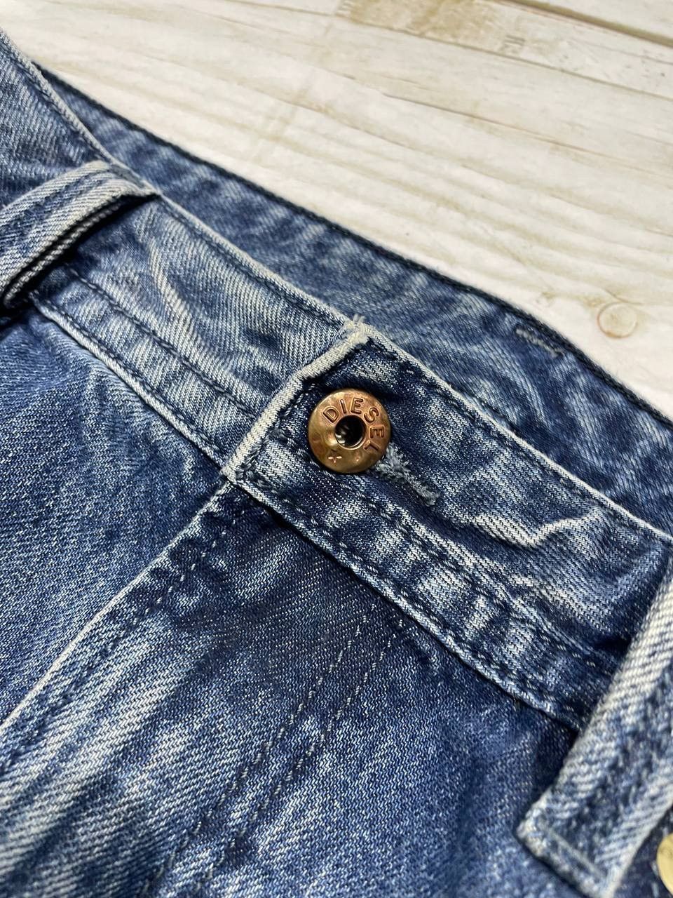 Diesel Diesel Thavar Slim Skinny Denim Jeans Distrissed Y2K Size US 34 / EU 50 - 5 Thumbnail