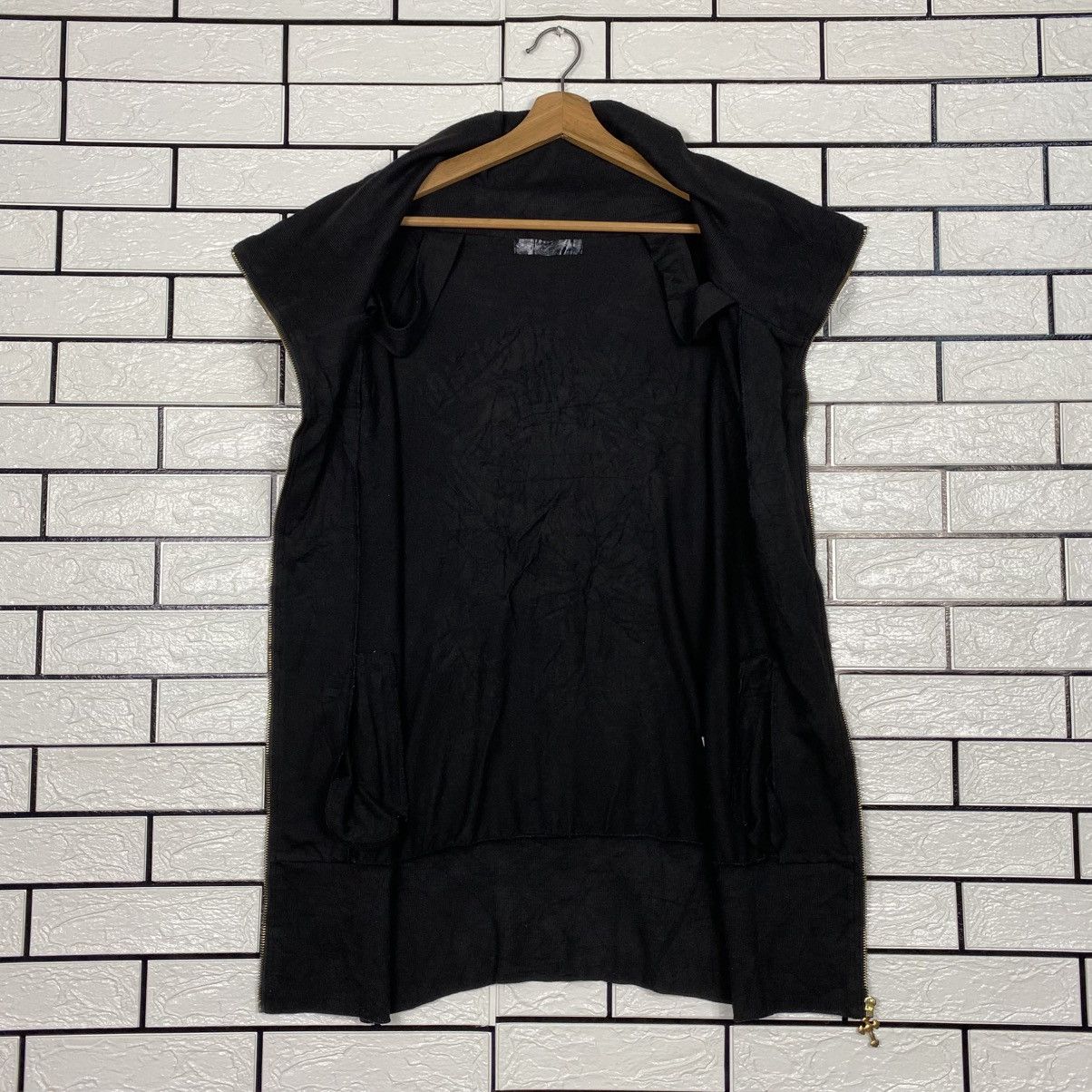 Japanese Brand 📌Full Zipper Sweater Punk Design Bondage Bones Design Size US L / EU 52-54 / 3 - 14 Thumbnail