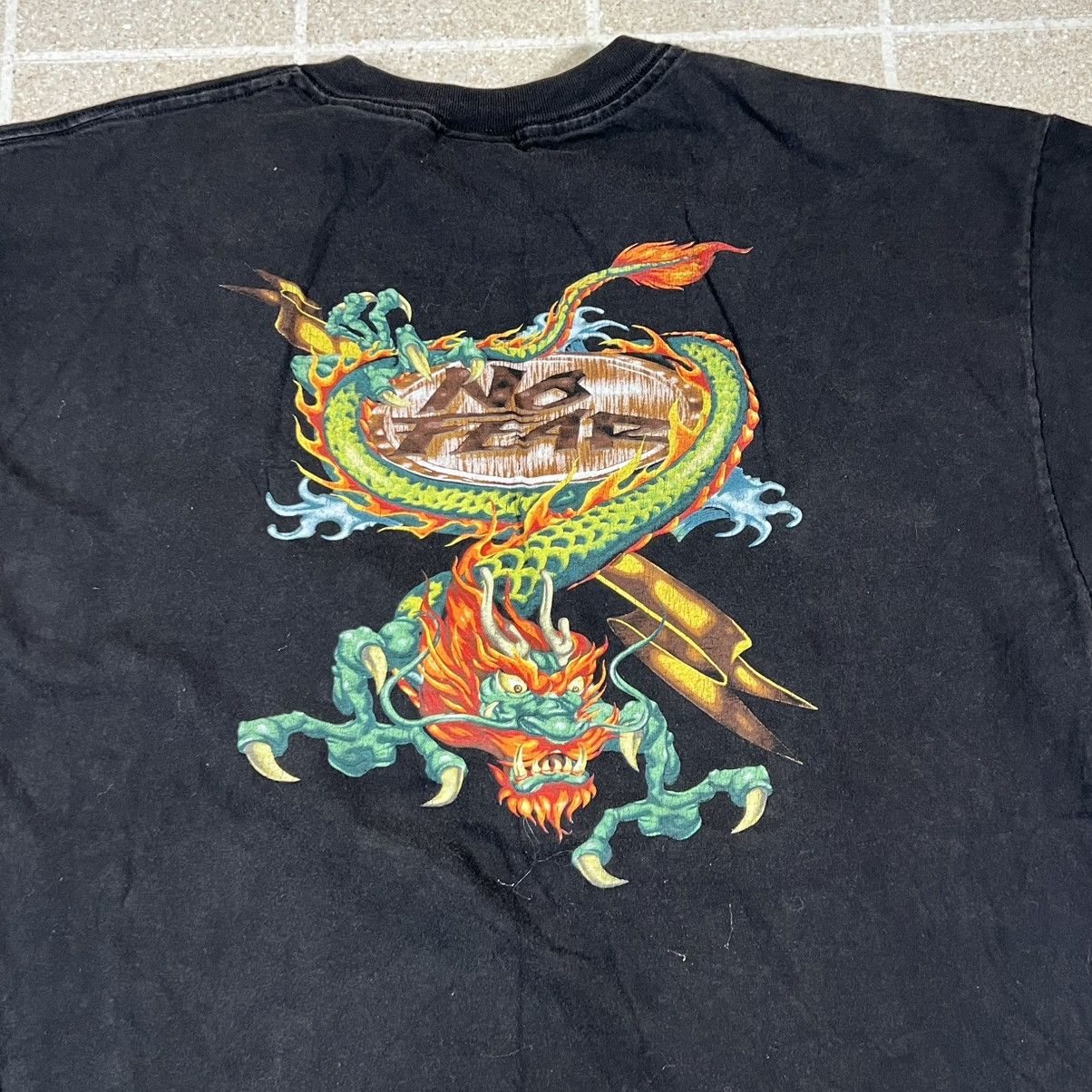 No Fear VtgY2K No Fear Dragon Black Tshirt sz XL Surf Grunge Skate Size US XL / EU 56 / 4 - 2 Thumbnail