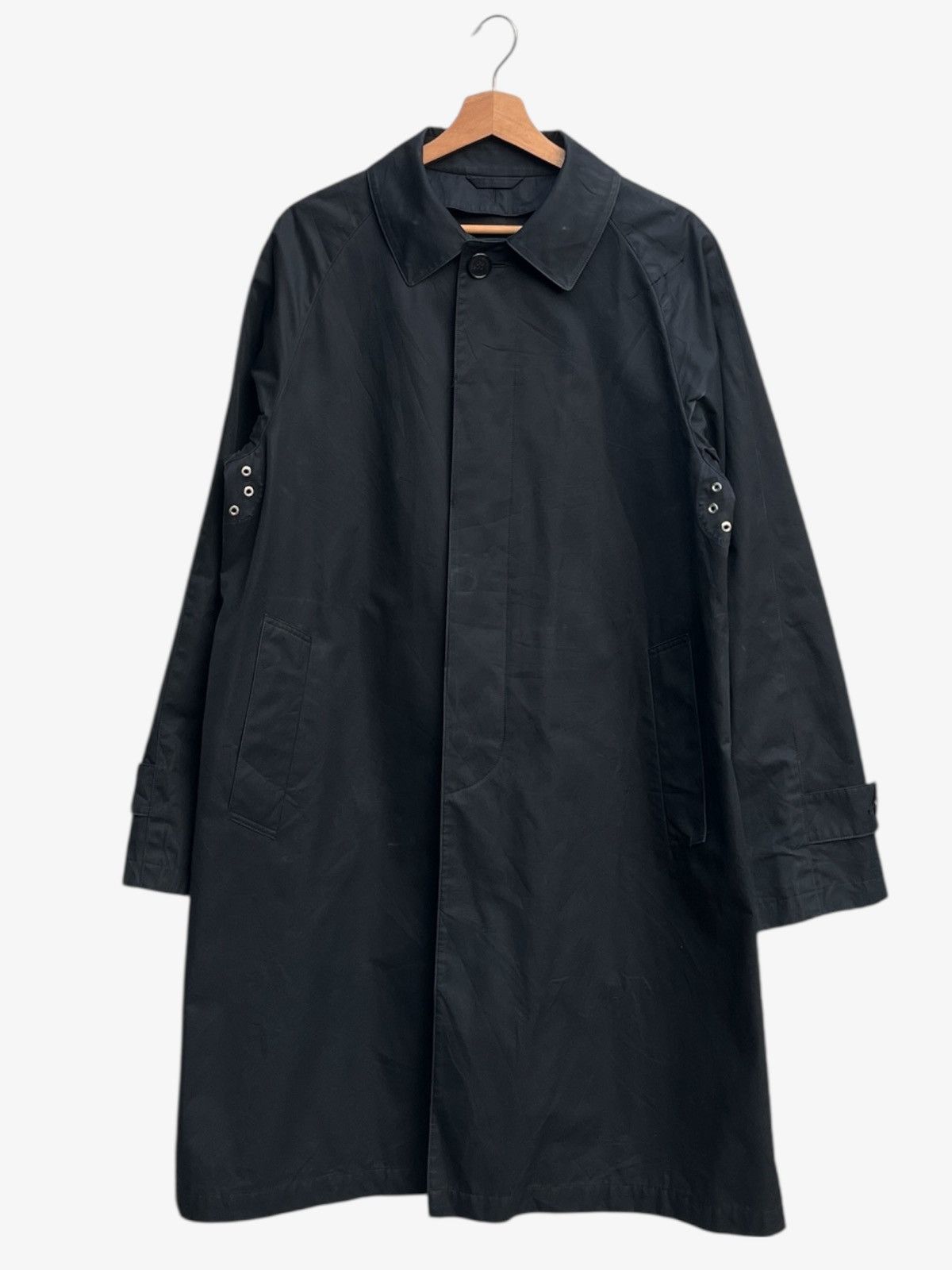 Mackintosh Mackintosh London Black Trench Coat Size US M / EU 48-50 / 2 - 2 Thumbnail