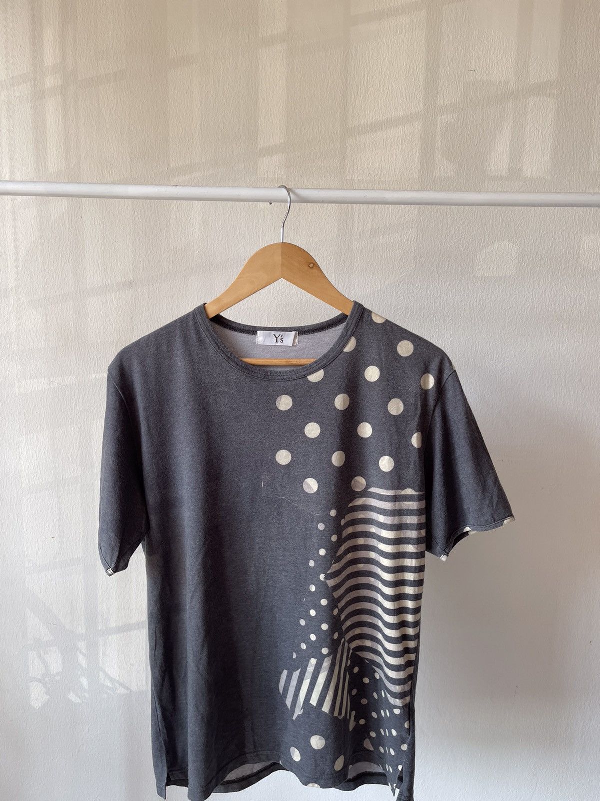 Y's for Men × Yohji Yamamoto 2000s Ys For Men Yohji Yamamoto Tee Size US M / EU 48-50 / 2 - 1 Thumbnail