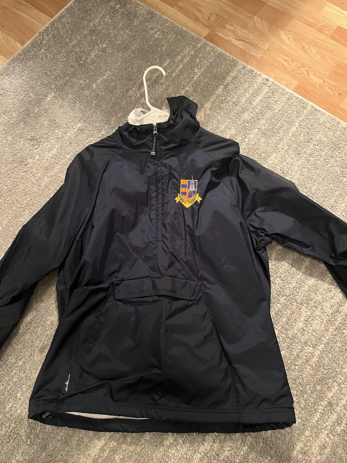 Other Bucknell Rugby Navy Windbreaker with Crest Size US M / EU 48-50 / 2 - 2 Thumbnail