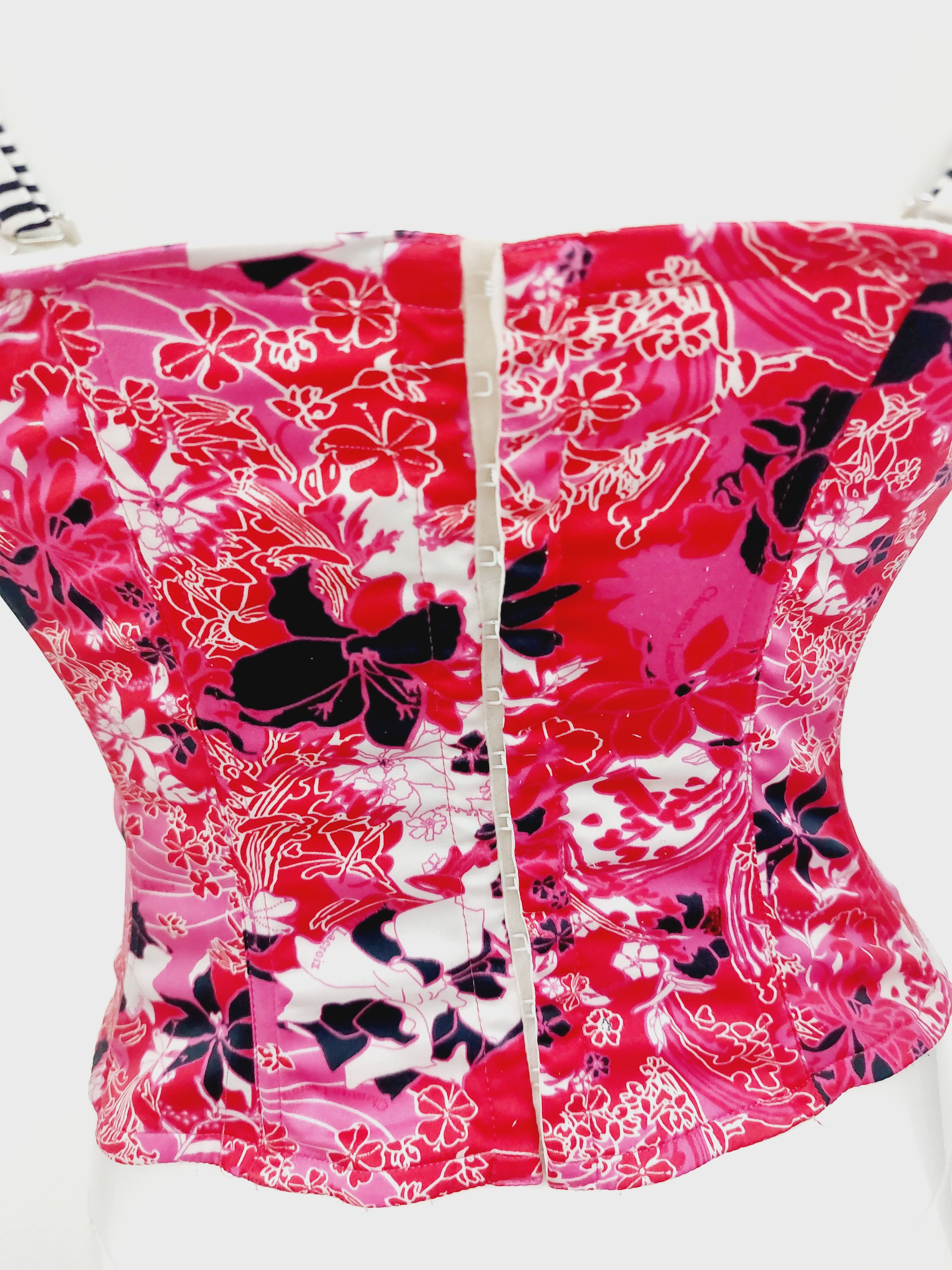 Christian Lacroix Christian Lacroix Butterfly Floral Lace Bow Corset Bustier Size S / US 4 / IT 40 - 9 Thumbnail