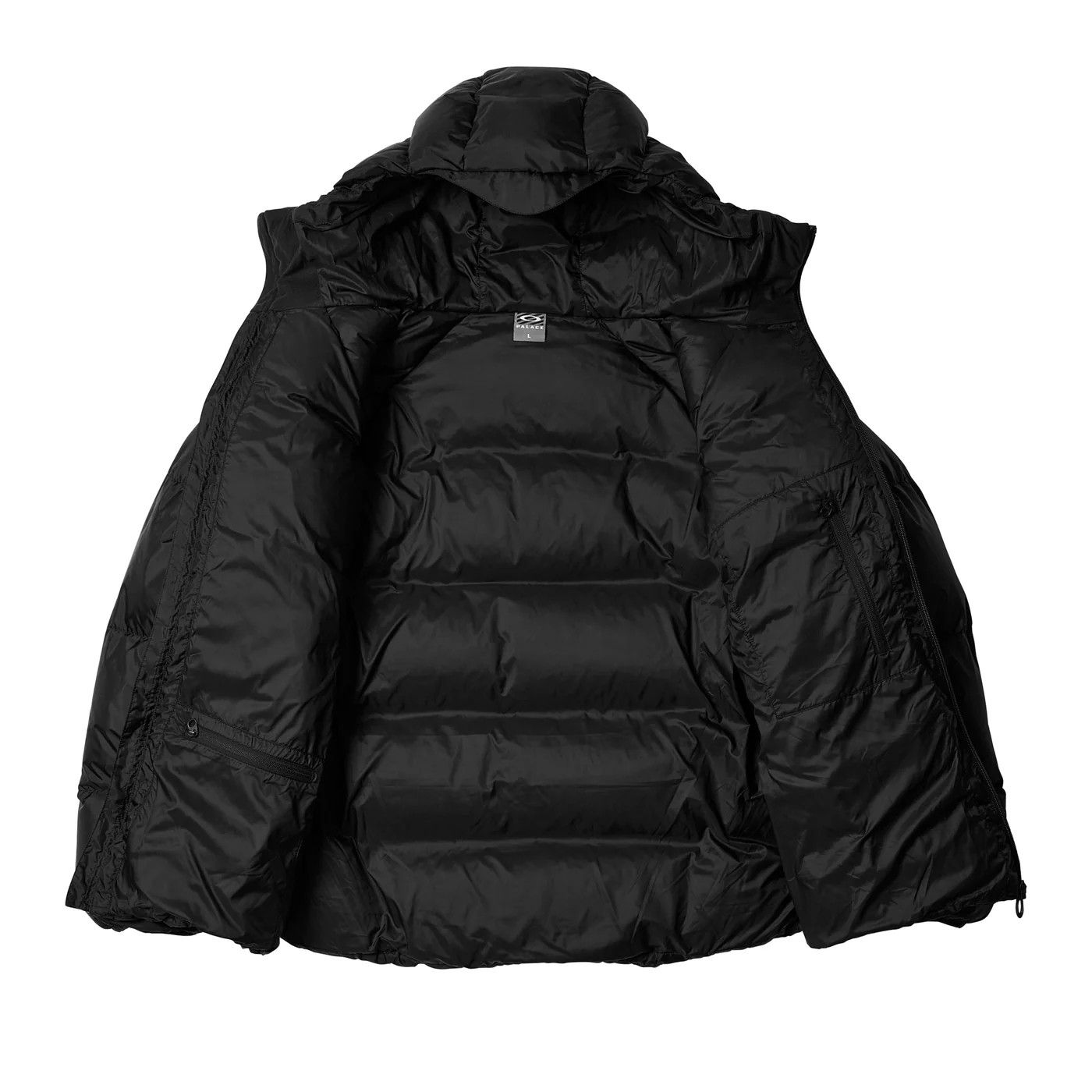 ジャケット・アウター PALACE OAKLEY SNOW JACKET BLACK PALACE OAKLEY SNOW JACKET BLACK