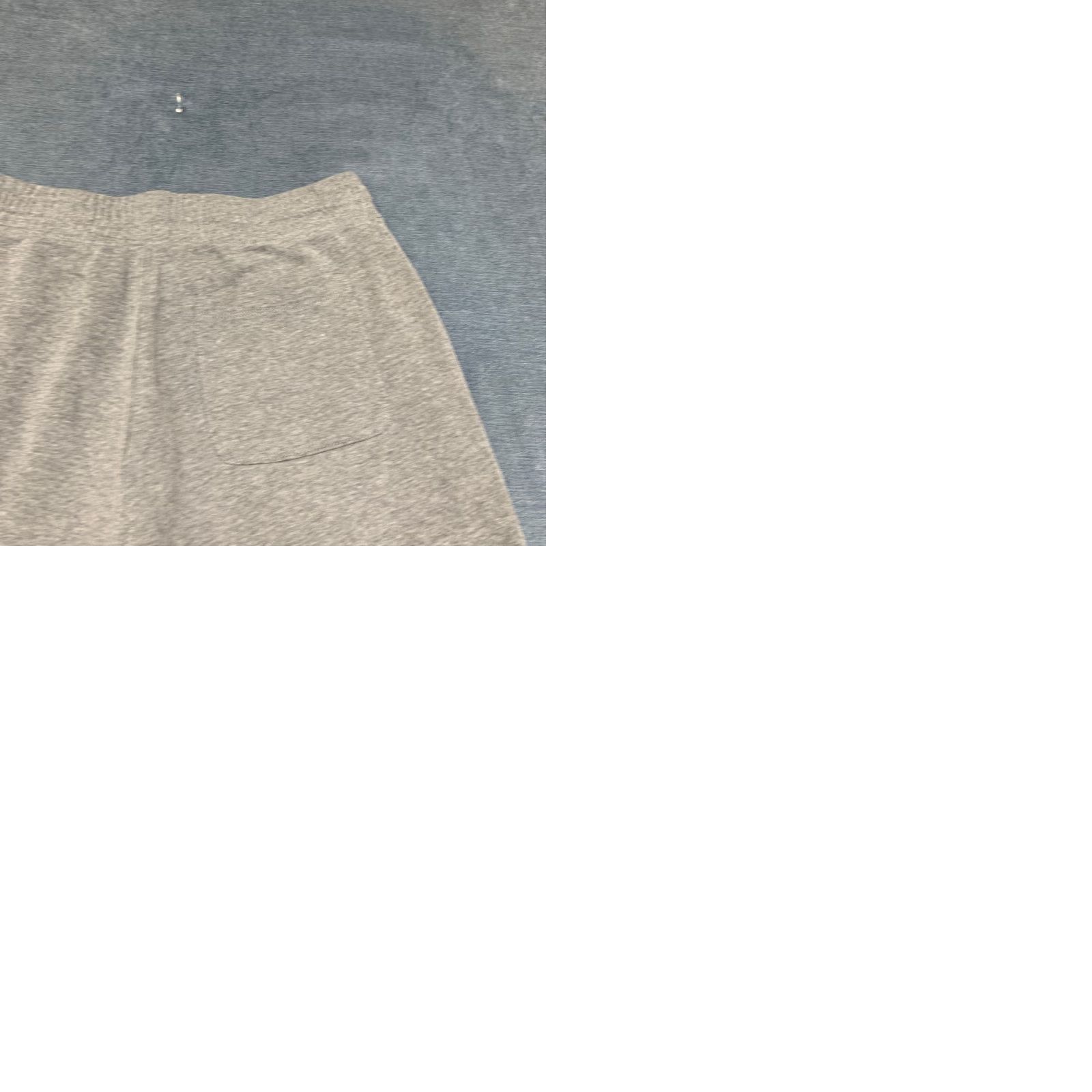 Old Navy VINTAGE Old Navy Sweatshort Mens Medium Heather Gray Knit Cotton Outdoor Wear Drawstring Size ONE SIZE - 10 Thumbnail