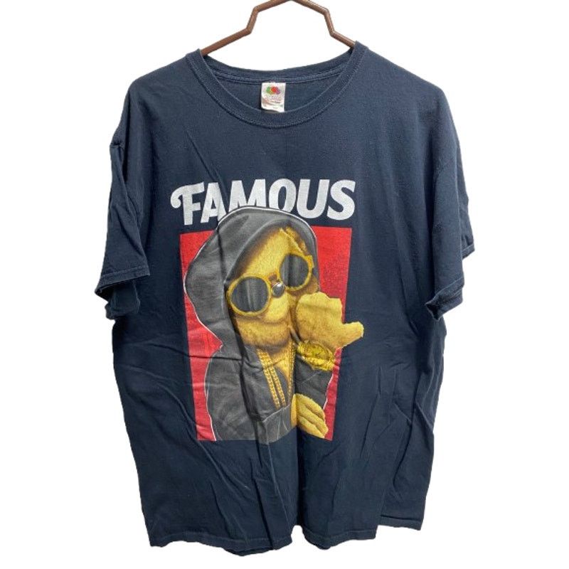 Fruit Of The Loom Famous Banana Graphic Tee XL Funny Streetwear Print Shirt Size US XL / EU 56 / 4 - 1 Thumbnail