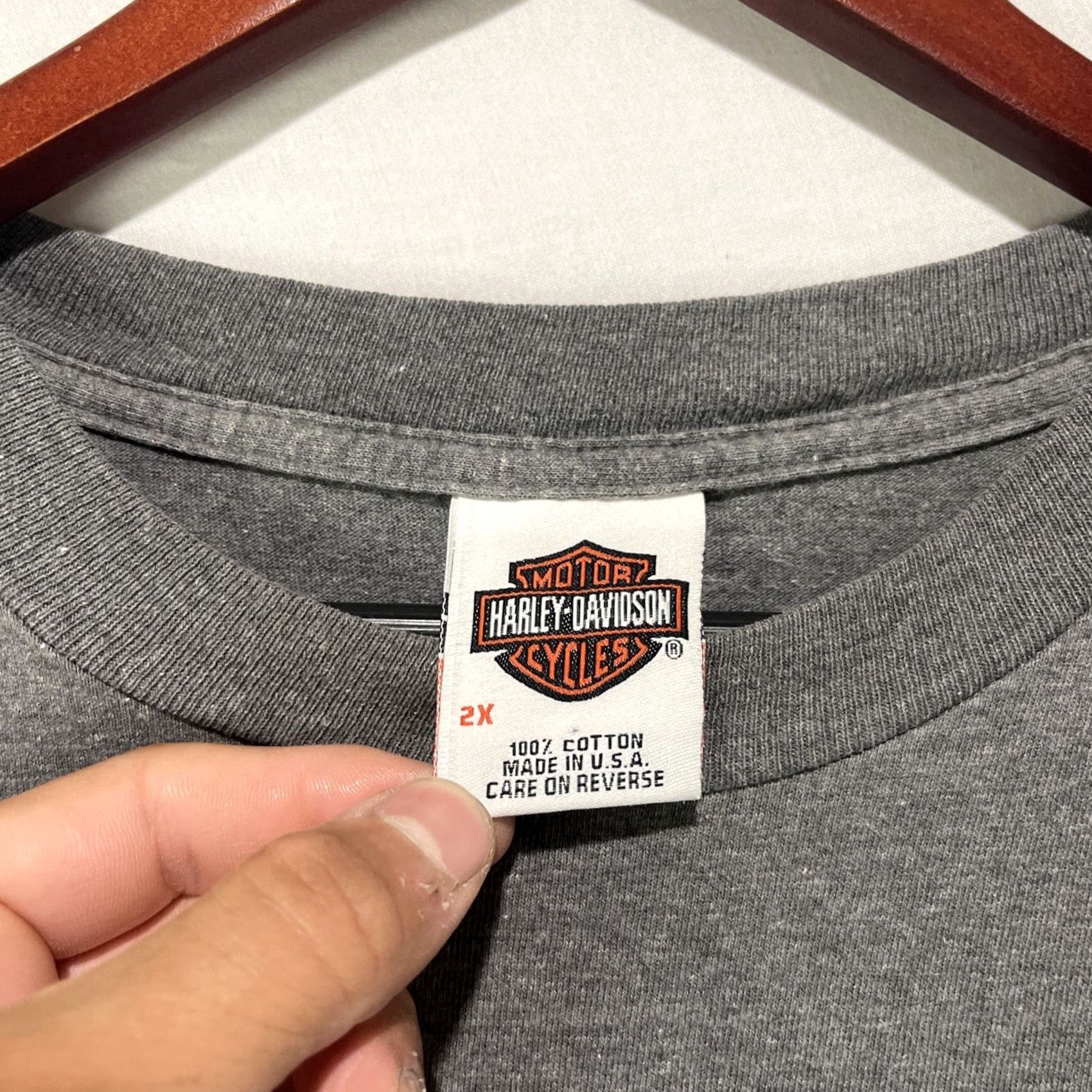 Harley Davidson VINTAGE Harley-Davidson Shirt Mens 2XL Gray USA 100 Years 2003 Harley-Davidson Shirt Mens 2XL Gray USA 100 Years 2003 Size US XXL / EU 58 / 5 - 5 Thumbnail