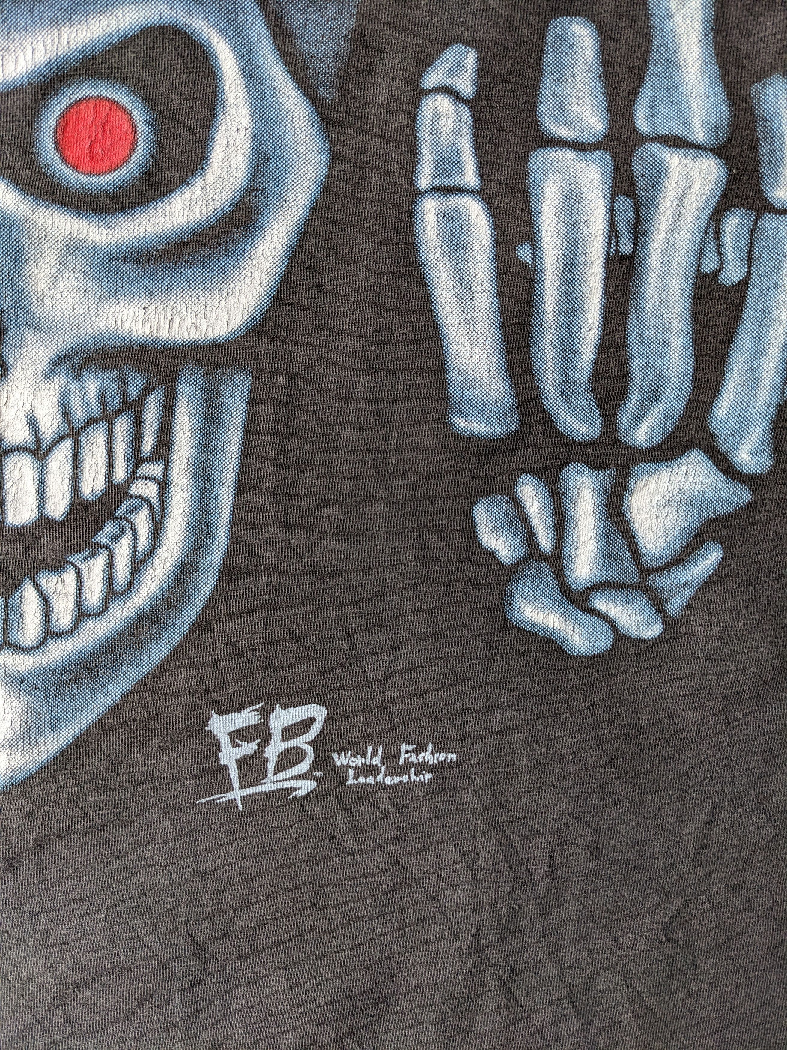 Vintage Vintage World Fashion Leadership Stone Cold Fuck Size US L / EU 52-54 / 3 - 3 Thumbnail