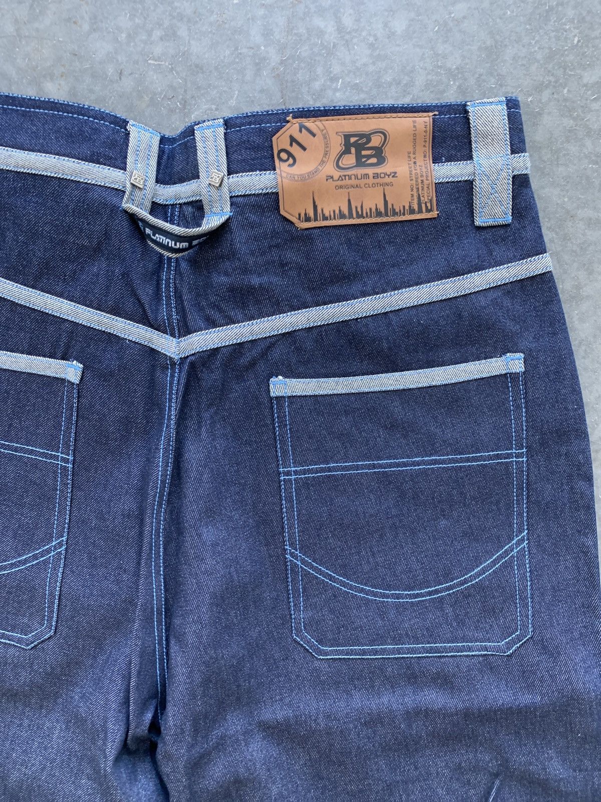 NBA × Southpole × Vintage Crazy BNWT Vintage Y2K NBA Baggy Jeans Skater Wide Leg Size US 38 / EU 54 - 7 Thumbnail