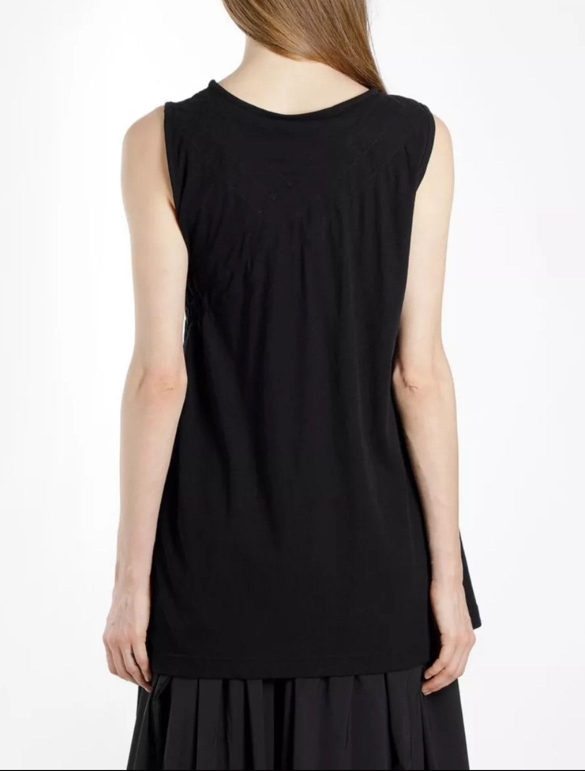Adidas ADIDAS Y-3 Love Tank Gathered Long Tank Top Size XS / US 0-2 / IT 36-38 - 3 Thumbnail