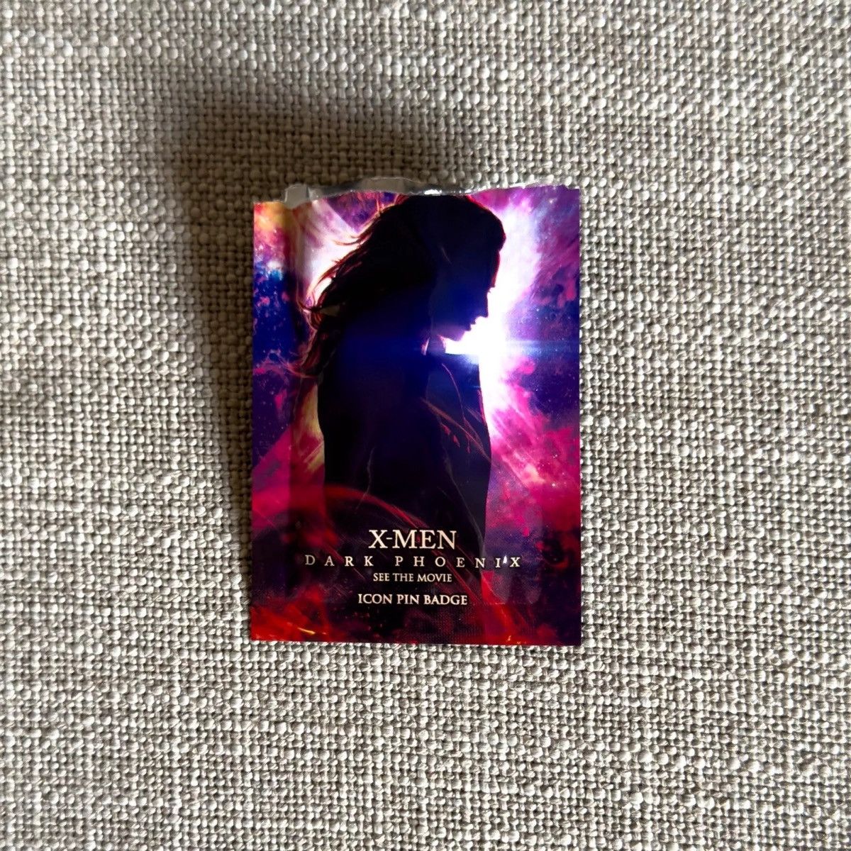 Marvel Comics X-Men Dark Phoenix Promo Icon Pin Badge Marvel Cyclops Scott Size ONE SIZE - 3 Thumbnail