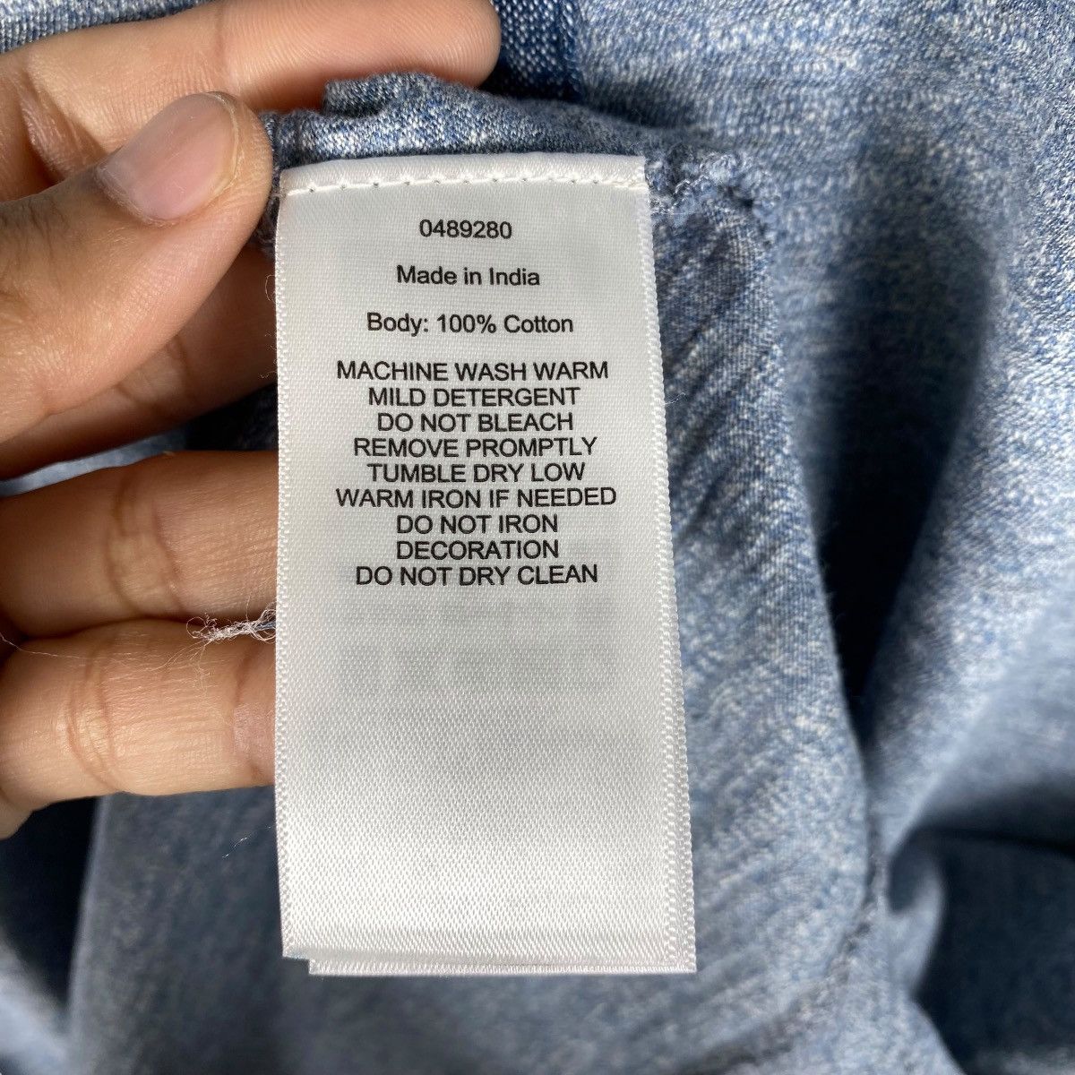 Denim & Supply Ralph Lauren × Ralph Lauren DENIM & SUPPLY By Ralph Lauren Long Sleeve Tee Shirt Large Size US L / EU 52-54 / 3 - 8 Thumbnail