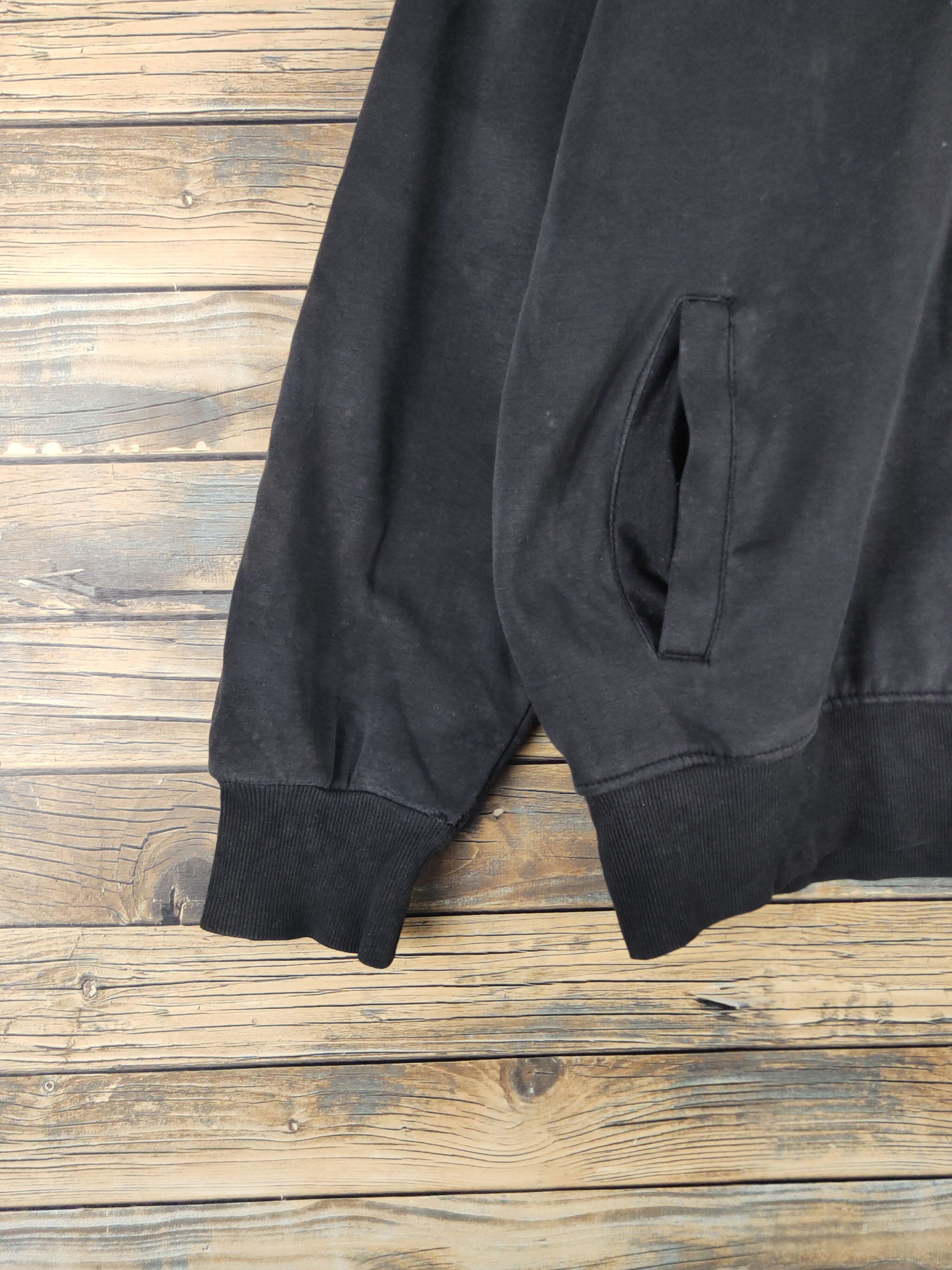 Adidas DL Adidas Vintage Black Hoodie Sweaters #S2804 Size US XL / EU 56 / 4 - 4 Thumbnail