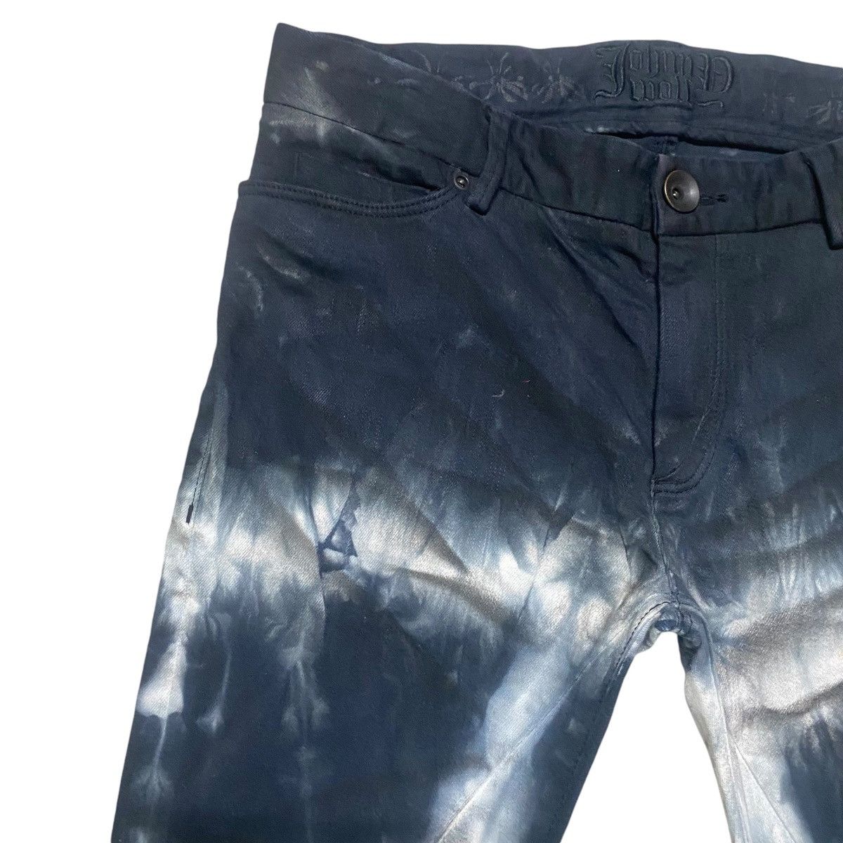 BUFFALO BOBS Johnny Wolf Denim Low Flare Jeans LGB Size US 30 / EU 46 - 4 Thumbnail