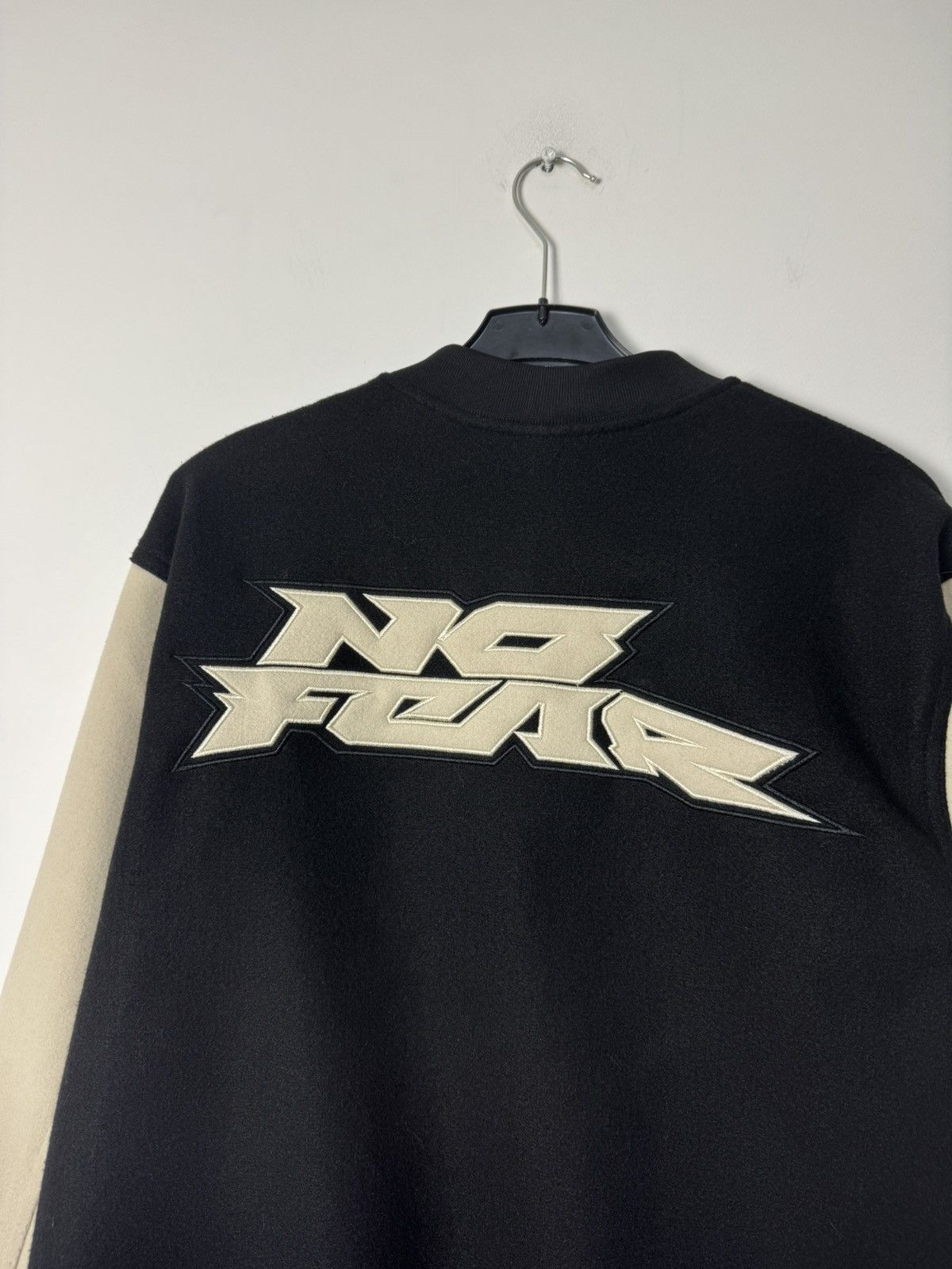 No Fear No Fear Varsity Bomber Jacket Streetwear Y2K Style Two Tone Size US M / EU 48-50 / 2 - 7 Thumbnail