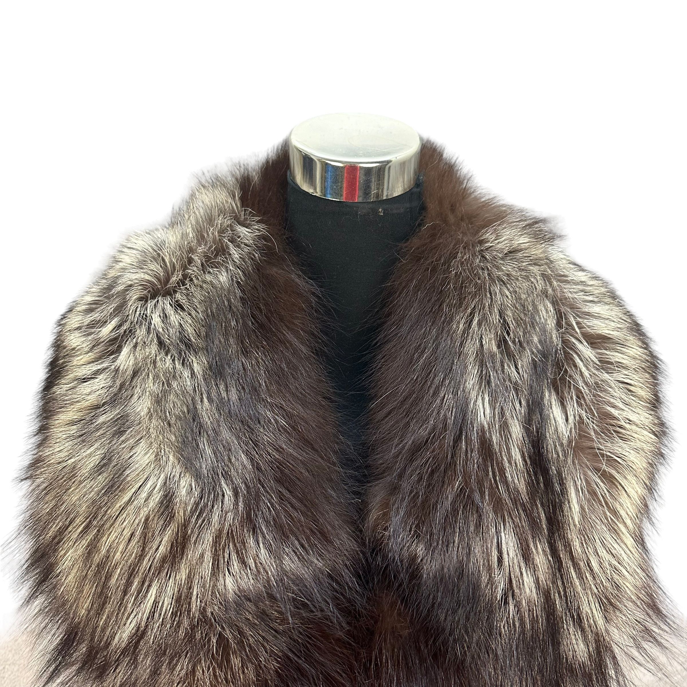 Sagafurs SAGA FOX TRIM BESATZ GARNITURE SHAWL COLLAR WRAP #8941-041 Size ONE SIZE - 5 Thumbnail