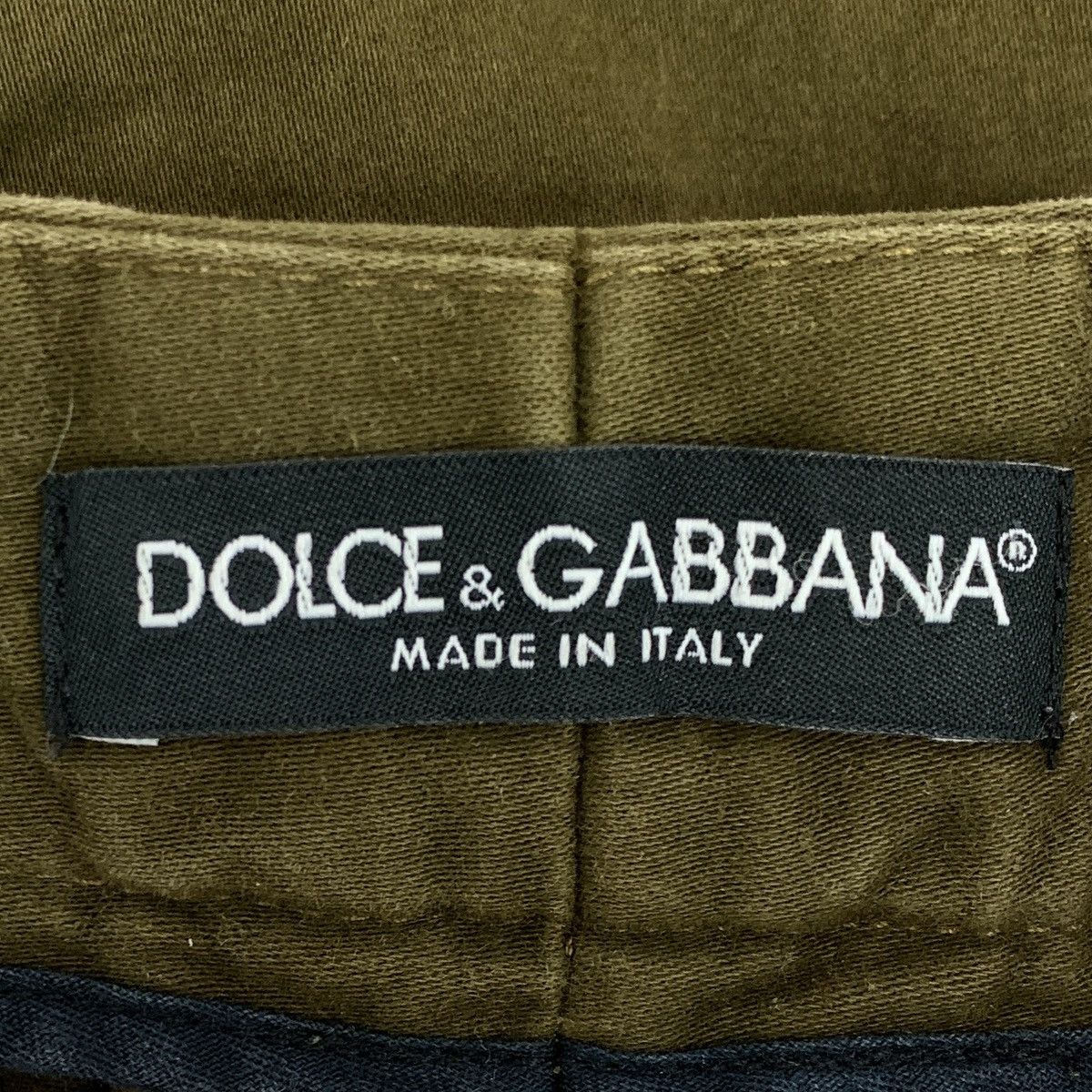 Dolce & Gabbana Dolce&Gabbana Dark Green Cotton Casual Pants K26WX Size US 30 / EU 46 - 5 Thumbnail