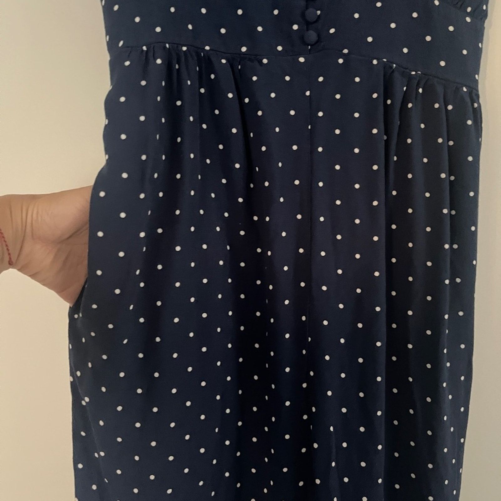 Madewell Madewell wide leg jumpsuit polka dot Size 27" / US 4 / IT 40 - 3 Thumbnail