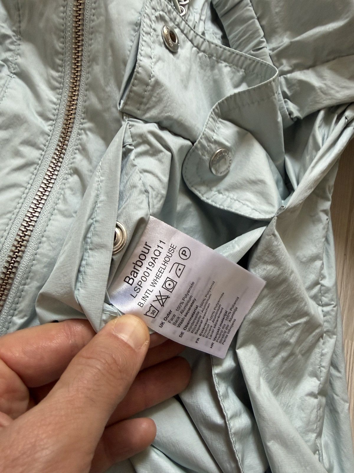 Barbour Barbour International Wheelhouse Rain Parka Jacket Size M / US 6-8 / IT 42-44 - 10 Thumbnail
