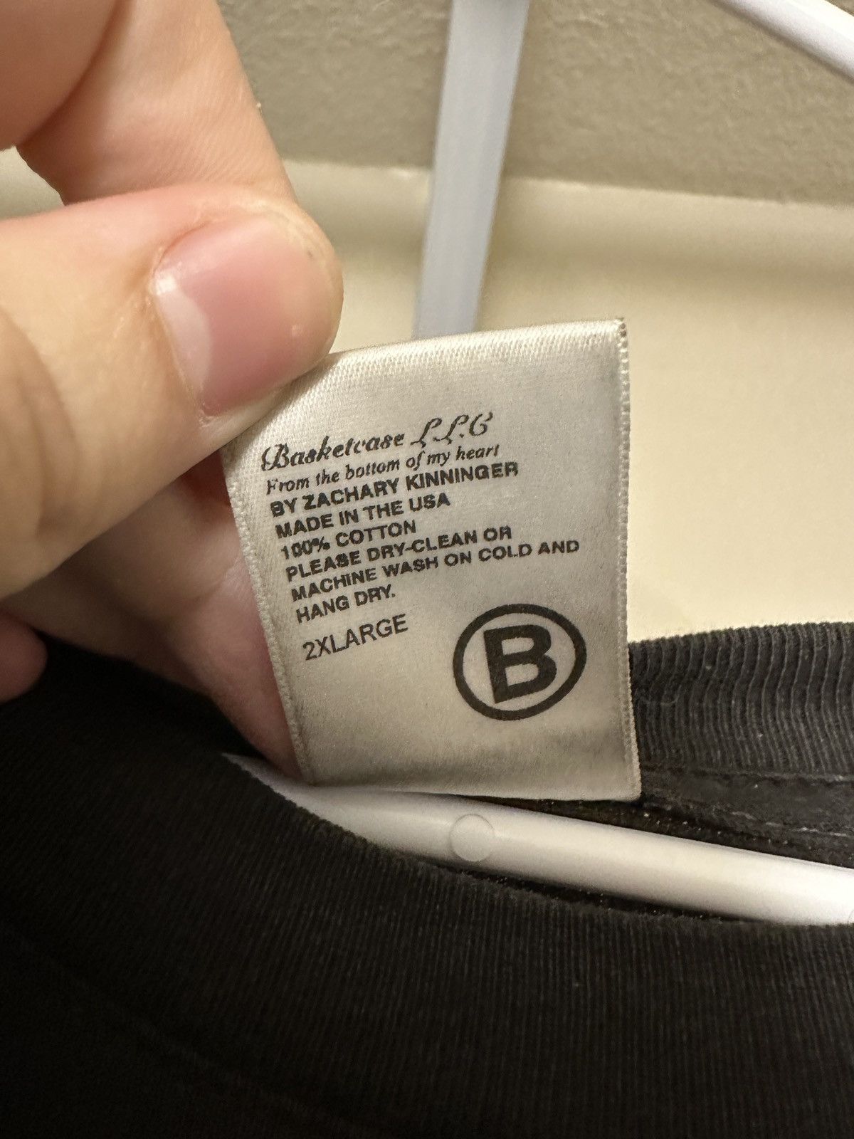 basketcase gallery Basketcase metal logo tee Size US XXL / EU 58 / 5 - 3 Thumbnail