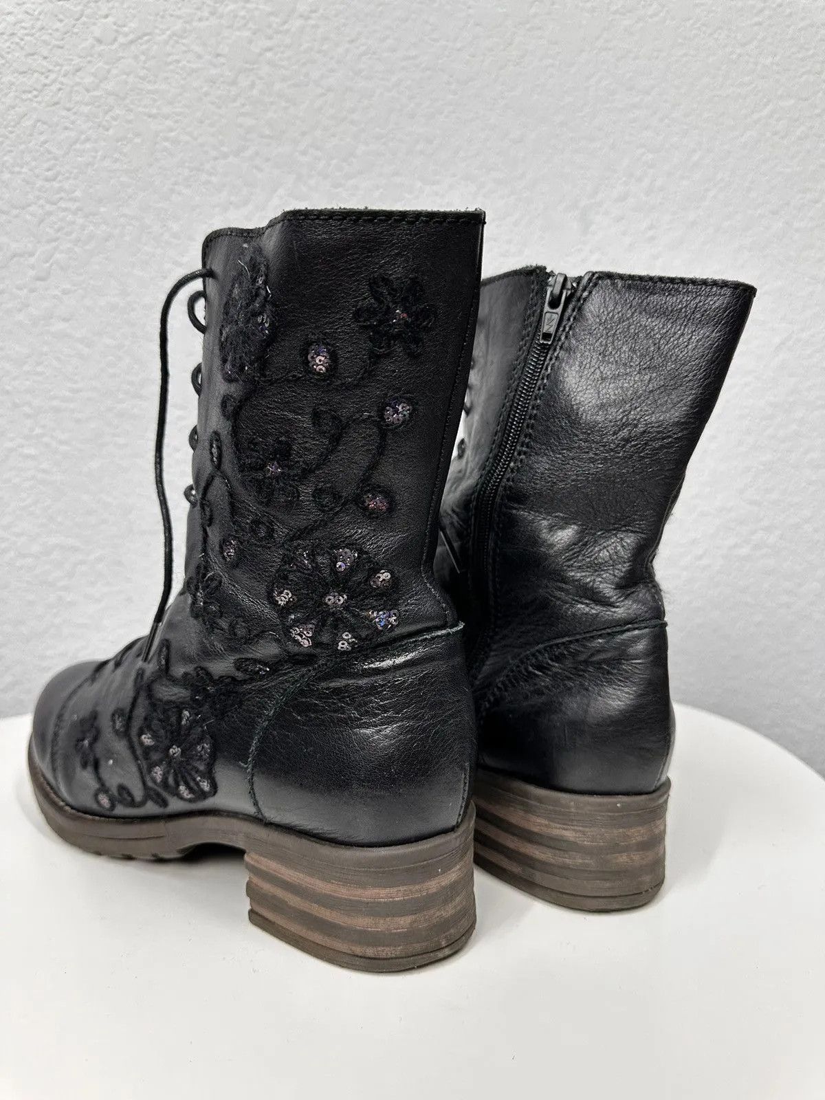 A.S.98 Vintage Leather Boots Hysteric Glamour AS 98 Style GOA Size US 9 / EU 42 - 7 Thumbnail