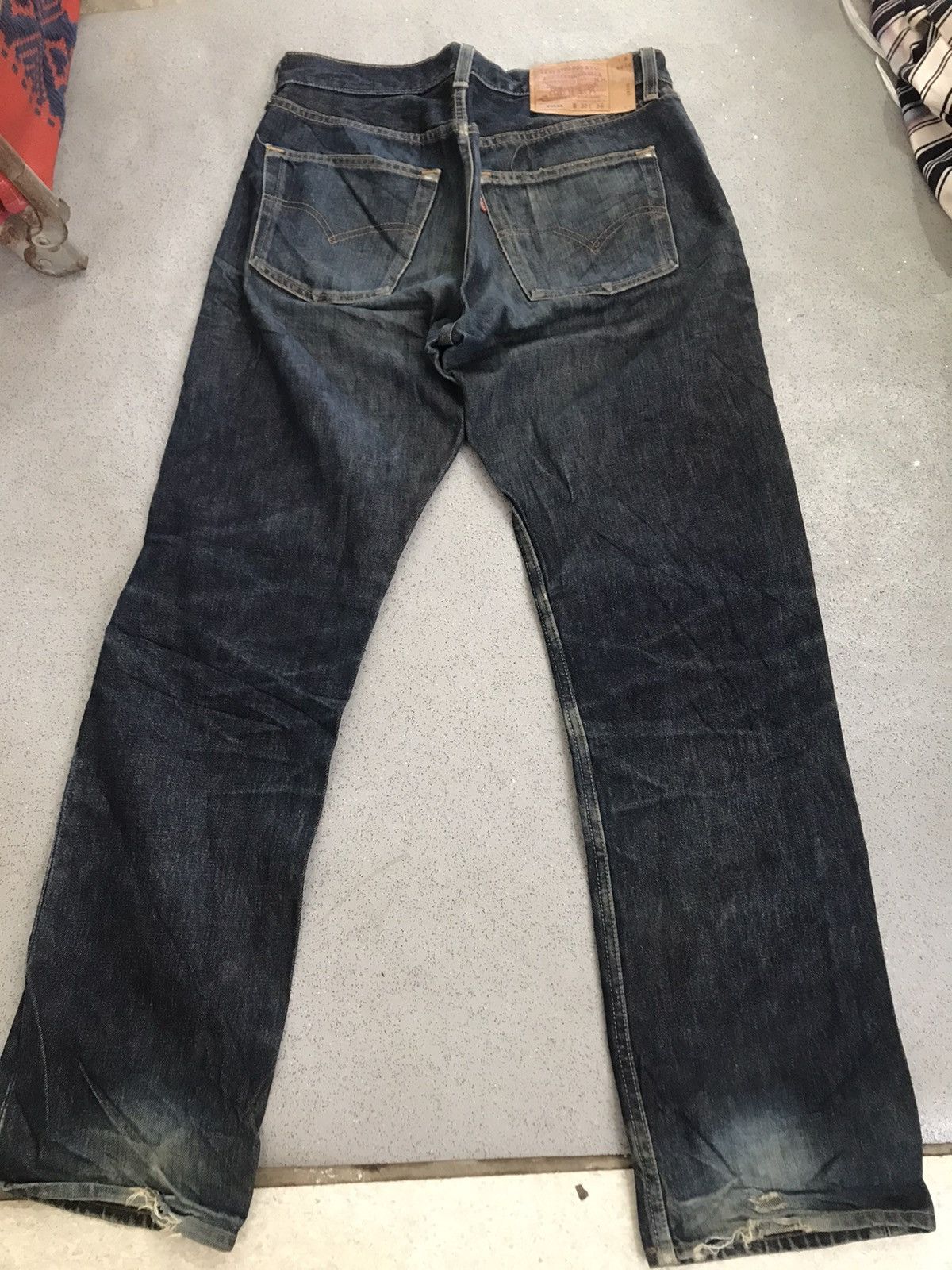 Japanese Brand × Levi's × Vintage Levis 501 button distressed Size US 30 / EU 46 - 2 Thumbnail